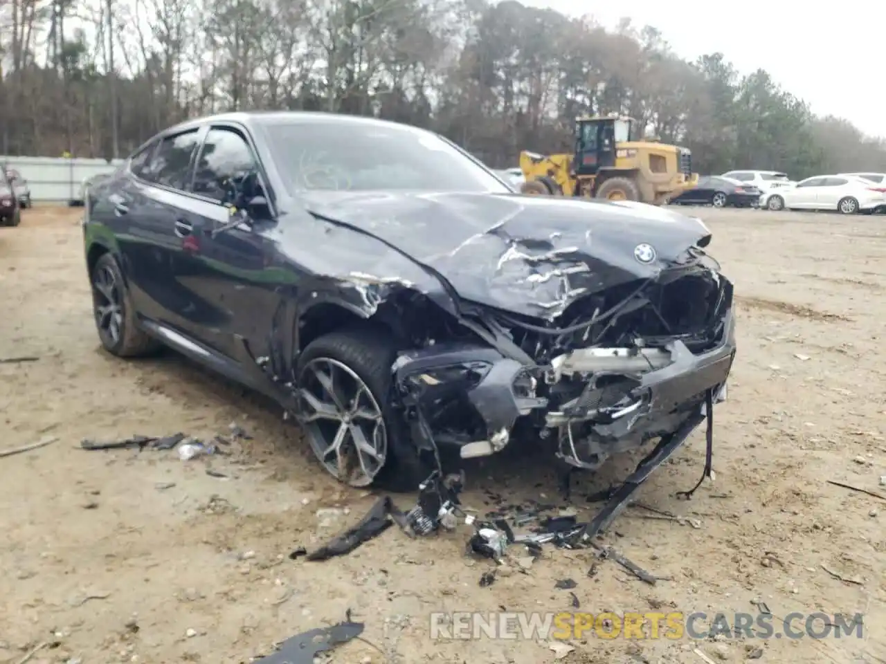 1 Photograph of a damaged car 5UXCY4C02LLE36295 BMW X6 2020