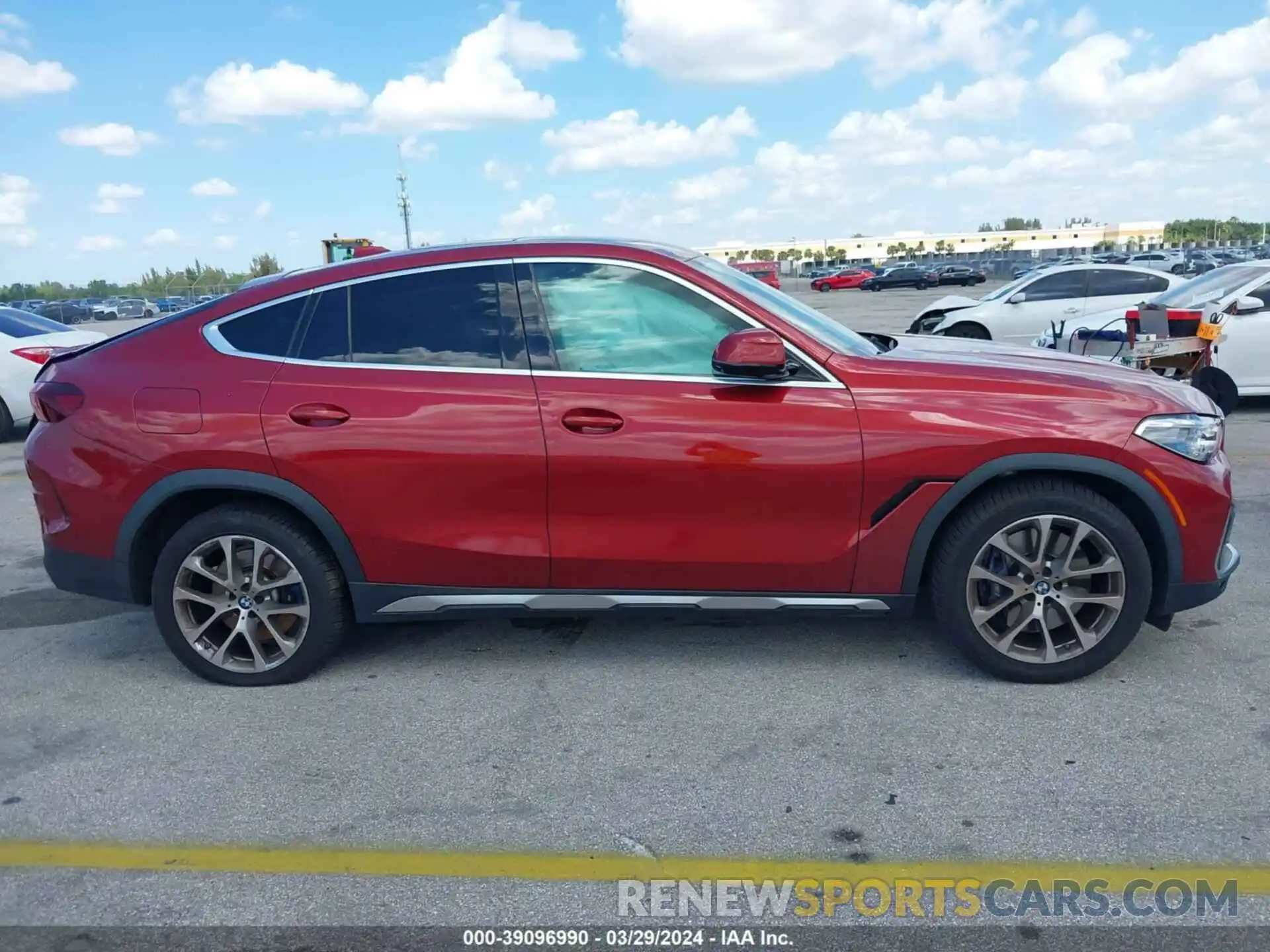 13 Photograph of a damaged car 5UXCY4C03L9D52788 BMW X6 2020