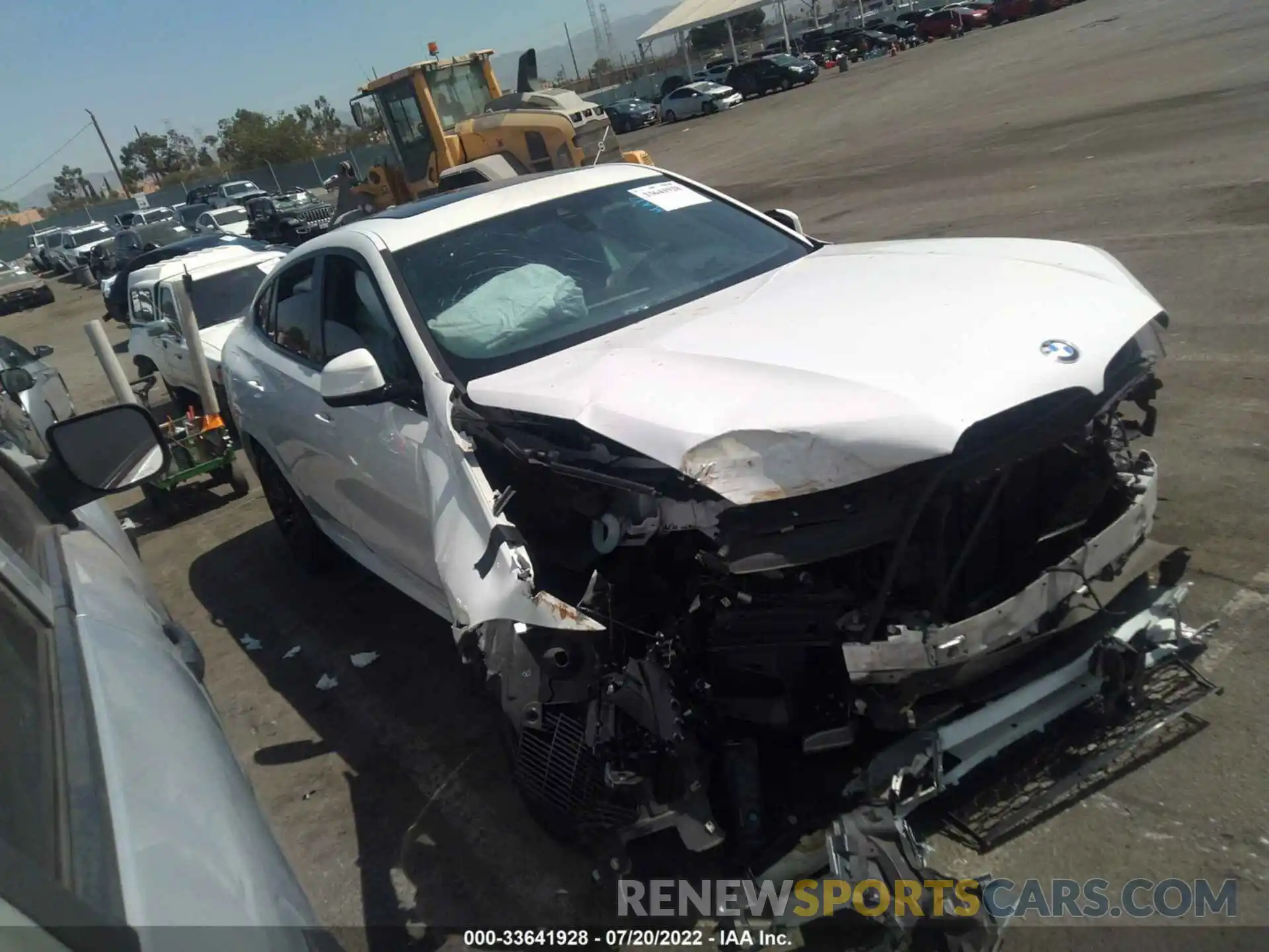 1 Photograph of a damaged car 5UXCY4C06L9C05879 BMW X6 2020