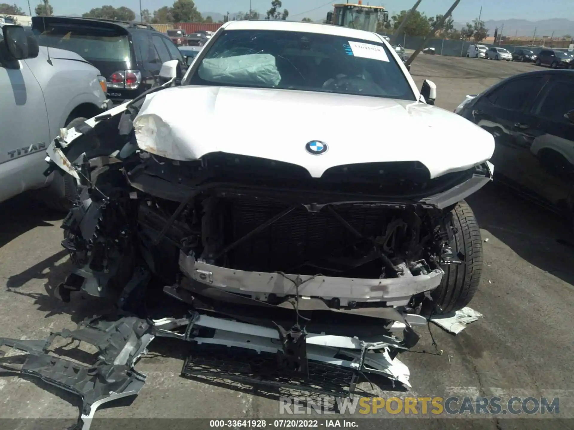 6 Photograph of a damaged car 5UXCY4C06L9C05879 BMW X6 2020