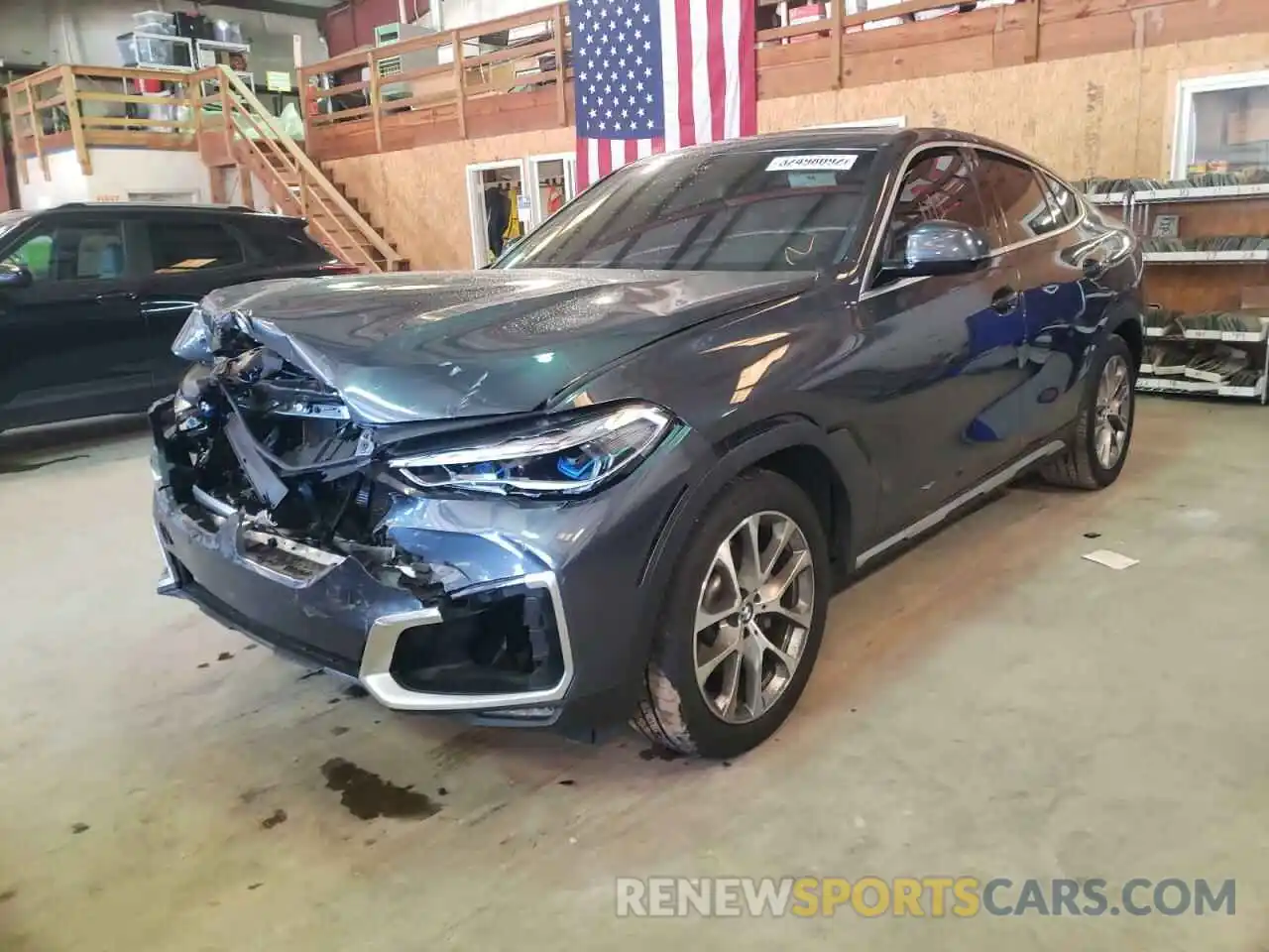 2 Photograph of a damaged car 5UXCY4C06L9C58002 BMW X6 2020