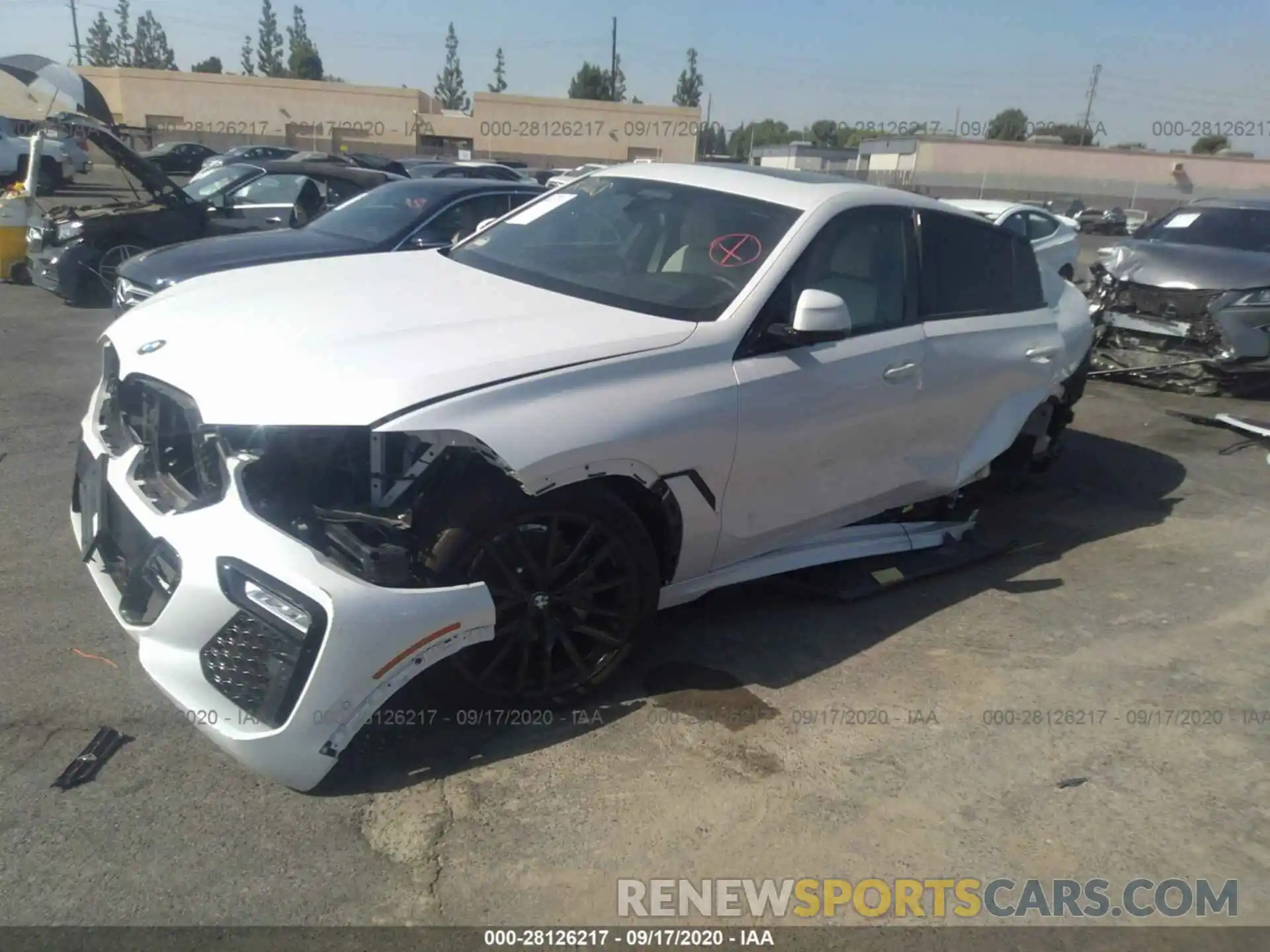 2 Фотография поврежденного автомобиля 5UXCY4C07L9C19497 BMW X6 2020