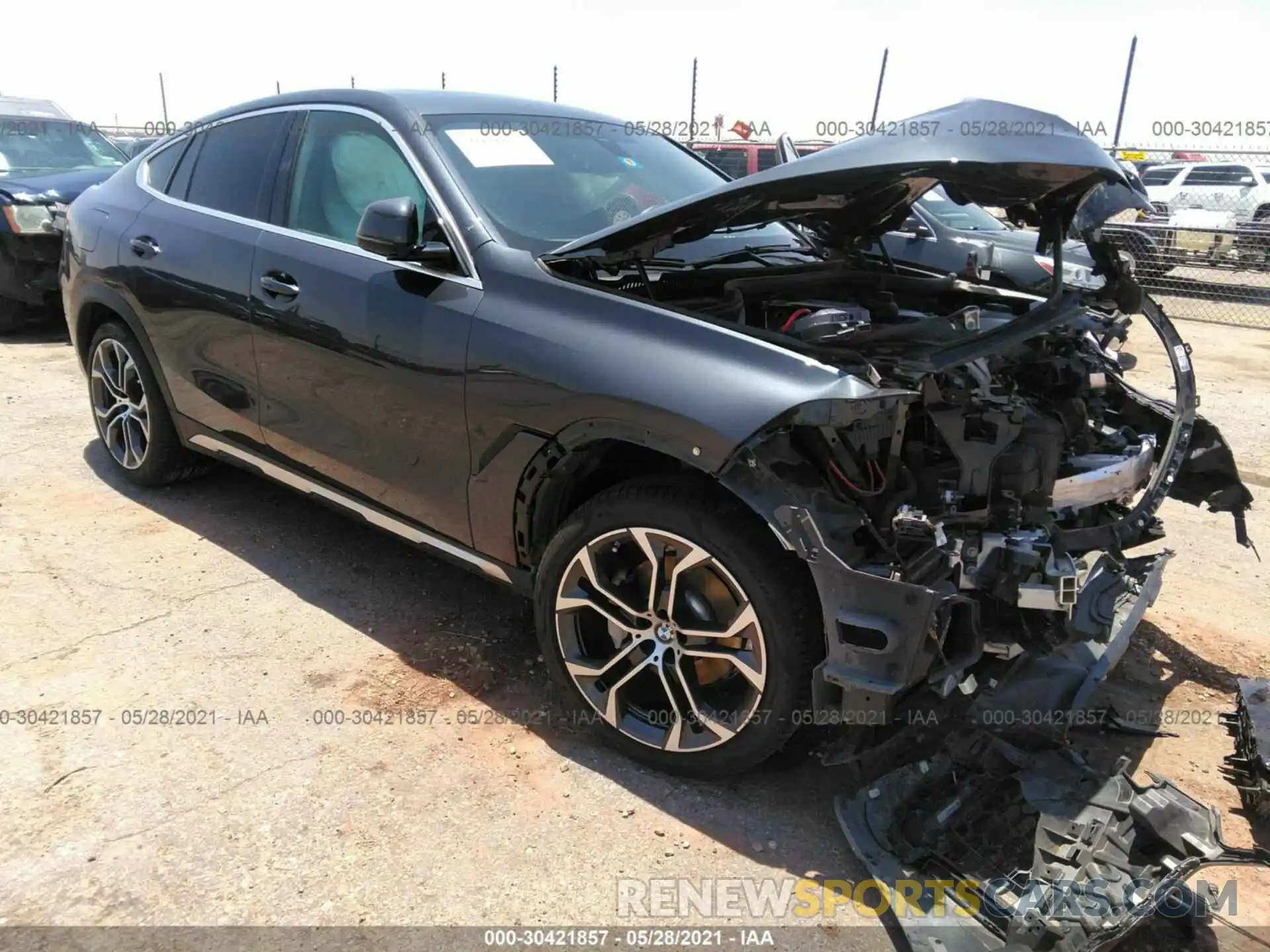 1 Фотография поврежденного автомобиля 5UXCY4C08L9C37958 BMW X6 2020