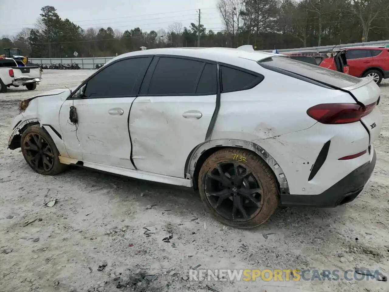 2 Photograph of a damaged car 5UXCY4C09L9C93715 BMW X6 2020