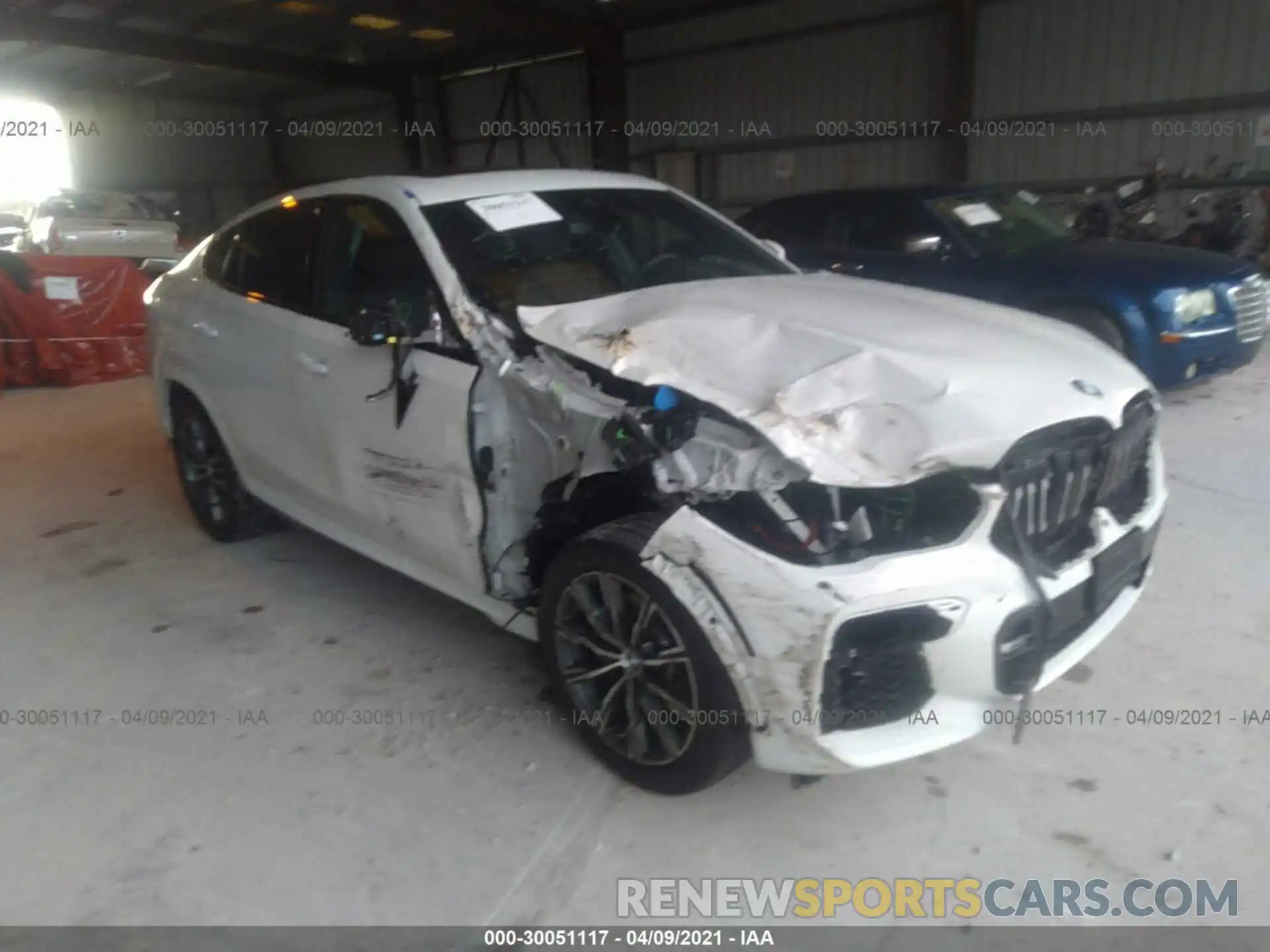 1 Фотография поврежденного автомобиля 5UXCY6C00L9C65894 BMW X6 2020