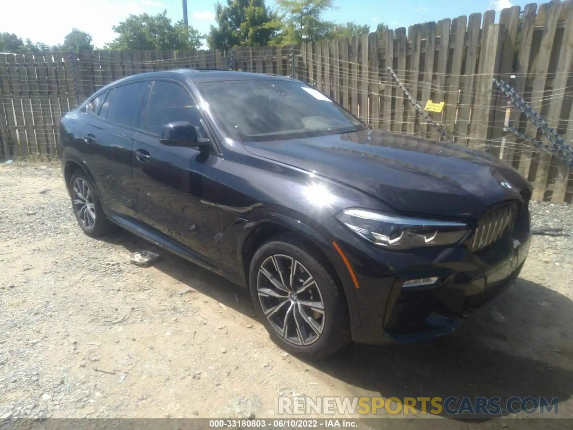 1 Photograph of a damaged car 5UXCY6C02L9B45093 BMW X6 2020