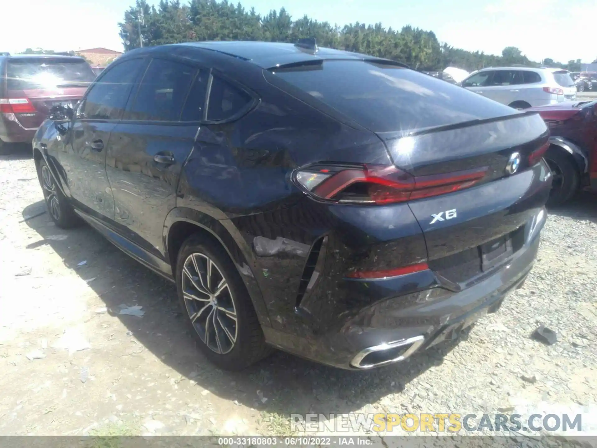 3 Photograph of a damaged car 5UXCY6C02L9B45093 BMW X6 2020