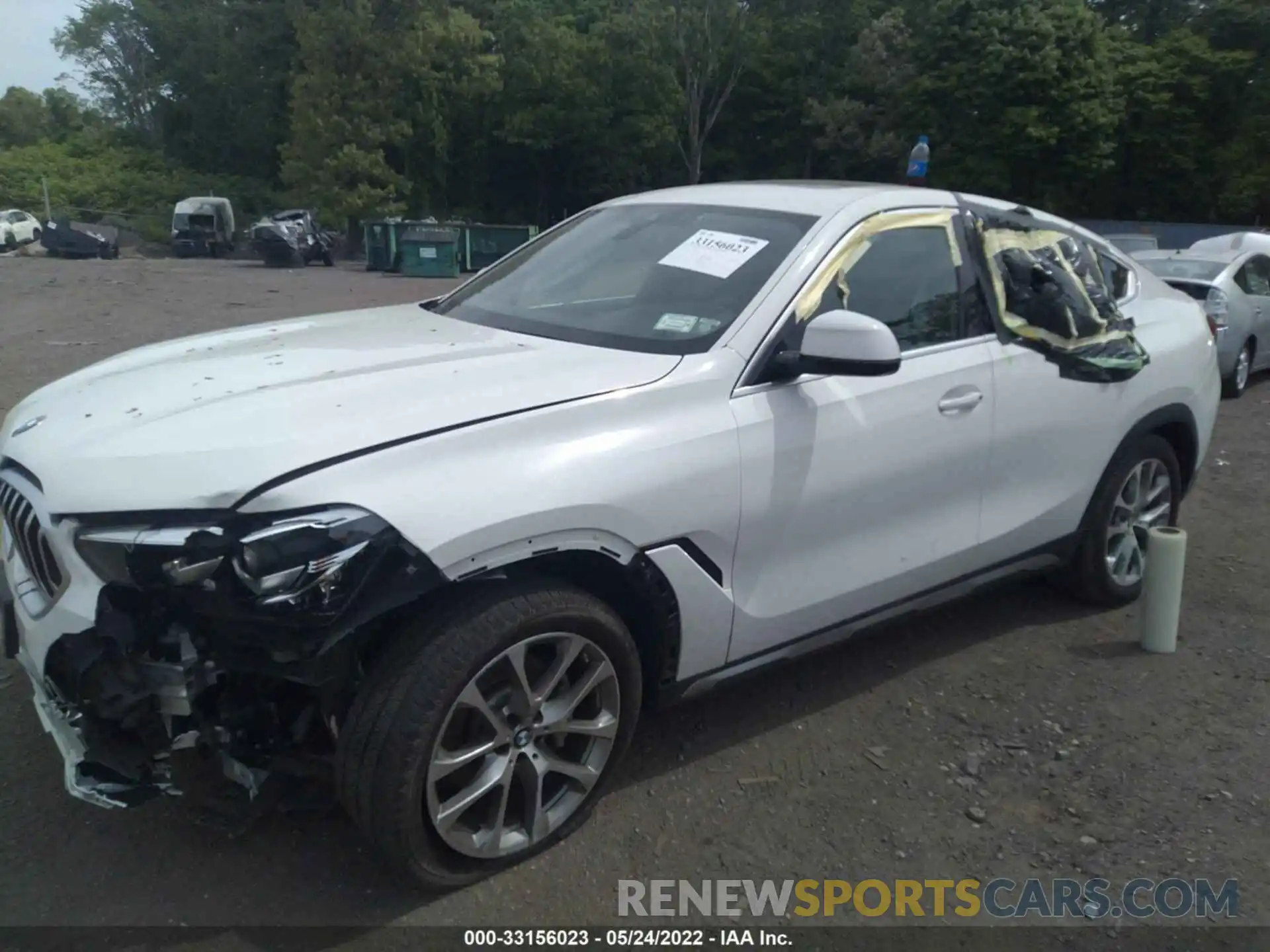 2 Photograph of a damaged car 5UXCY6C02L9C58185 BMW X6 2020