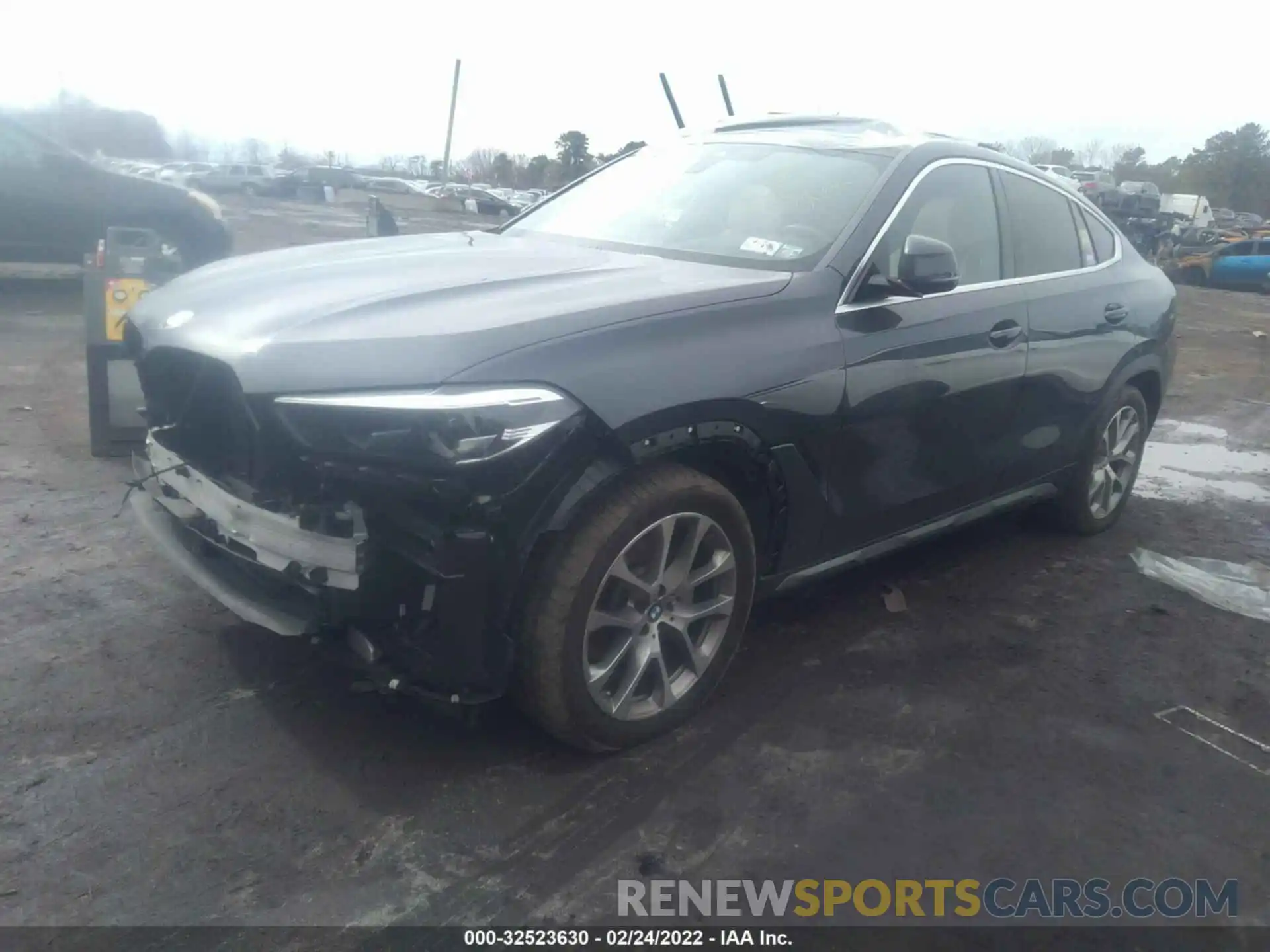 2 Photograph of a damaged car 5UXCY6C02L9D04632 BMW X6 2020