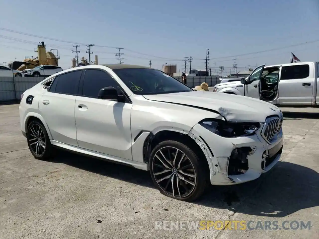 1 Photograph of a damaged car 5UXCY6C03L9B86123 BMW X6 2020