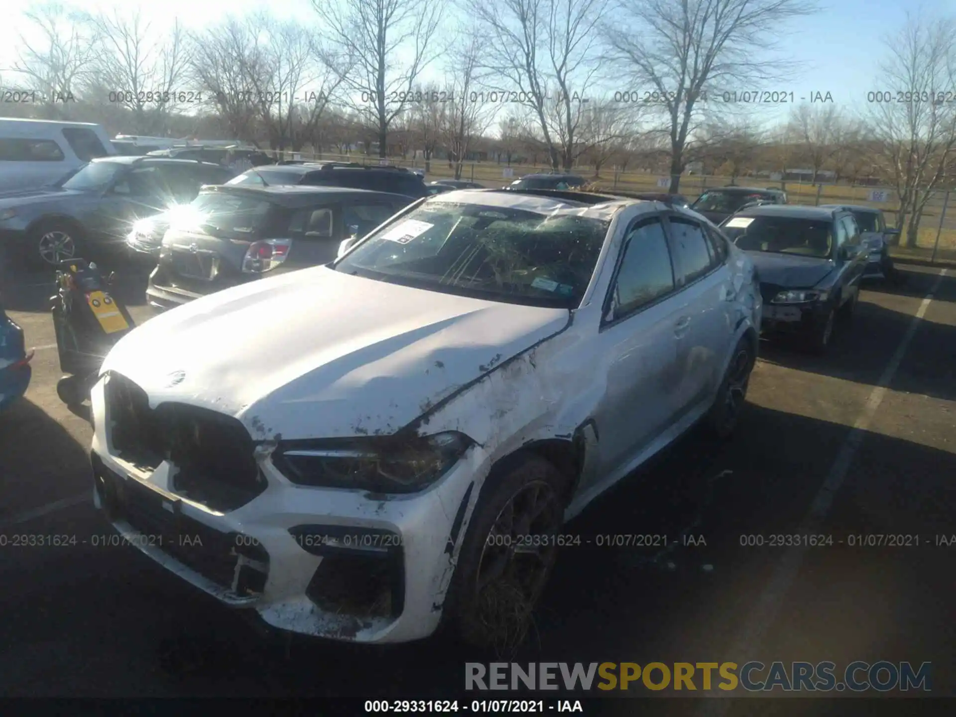 6 Фотография поврежденного автомобиля 5UXCY6C04L9C05570 BMW X6 2020