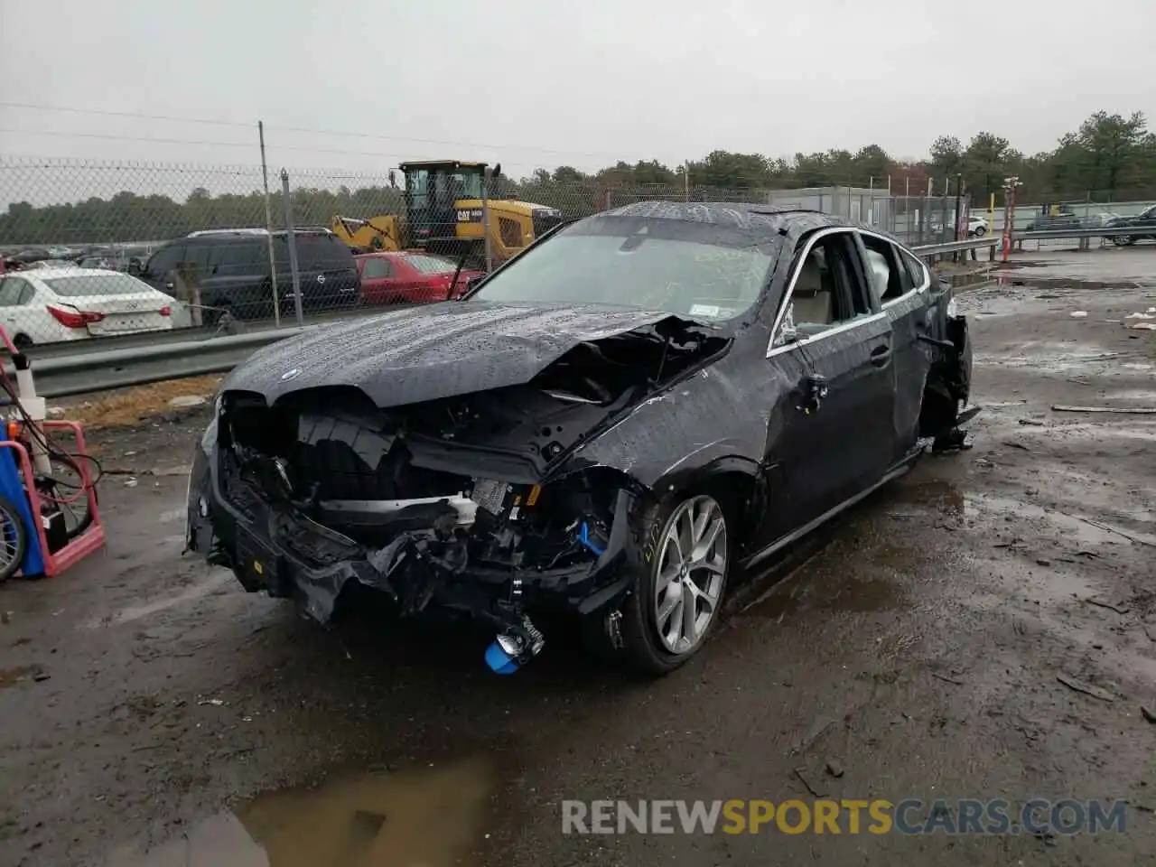 9 Photograph of a damaged car 5UXCY6C04L9C91124 BMW X6 2020