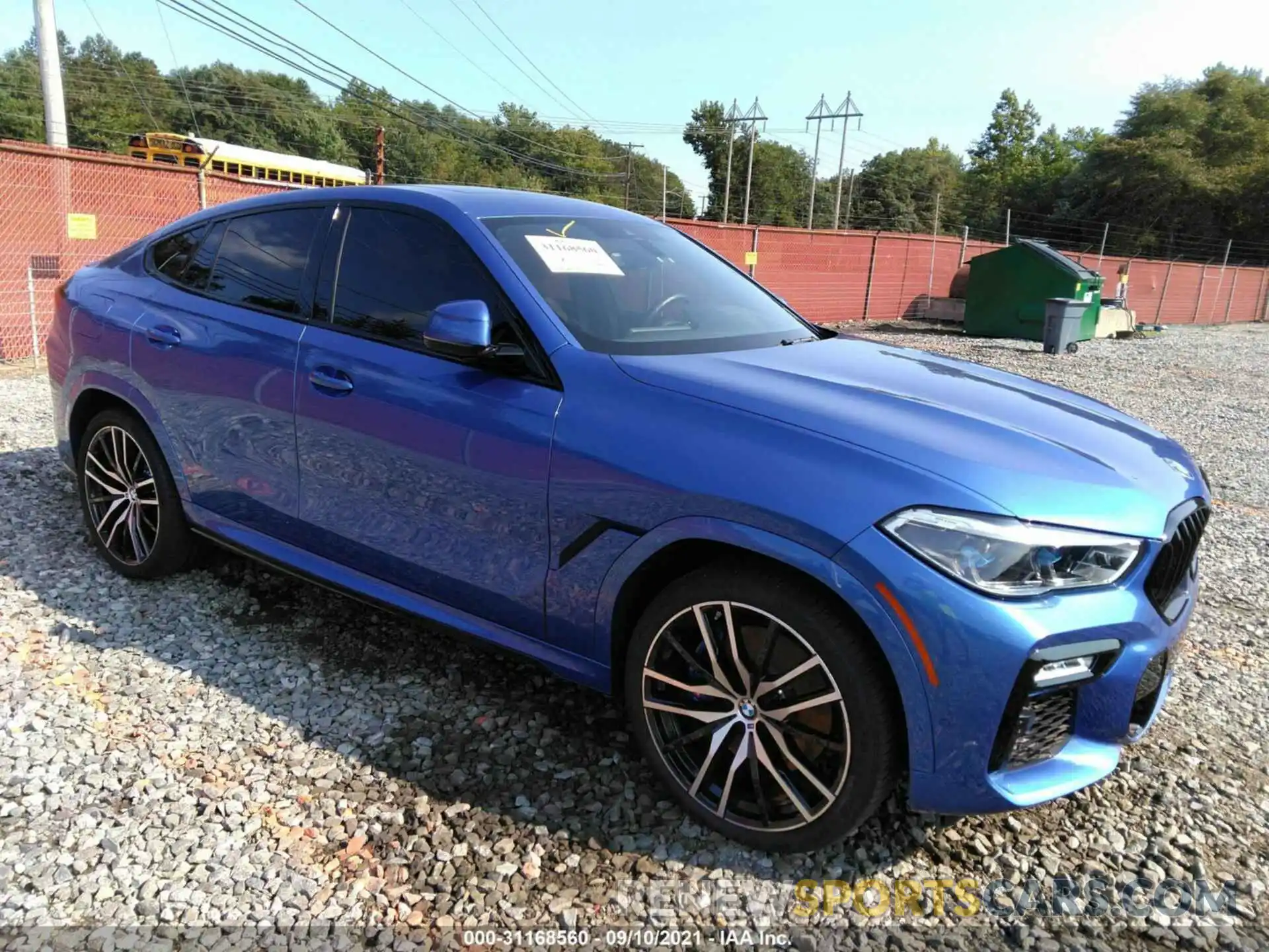 1 Photograph of a damaged car 5UXCY6C06L9D04617 BMW X6 2020