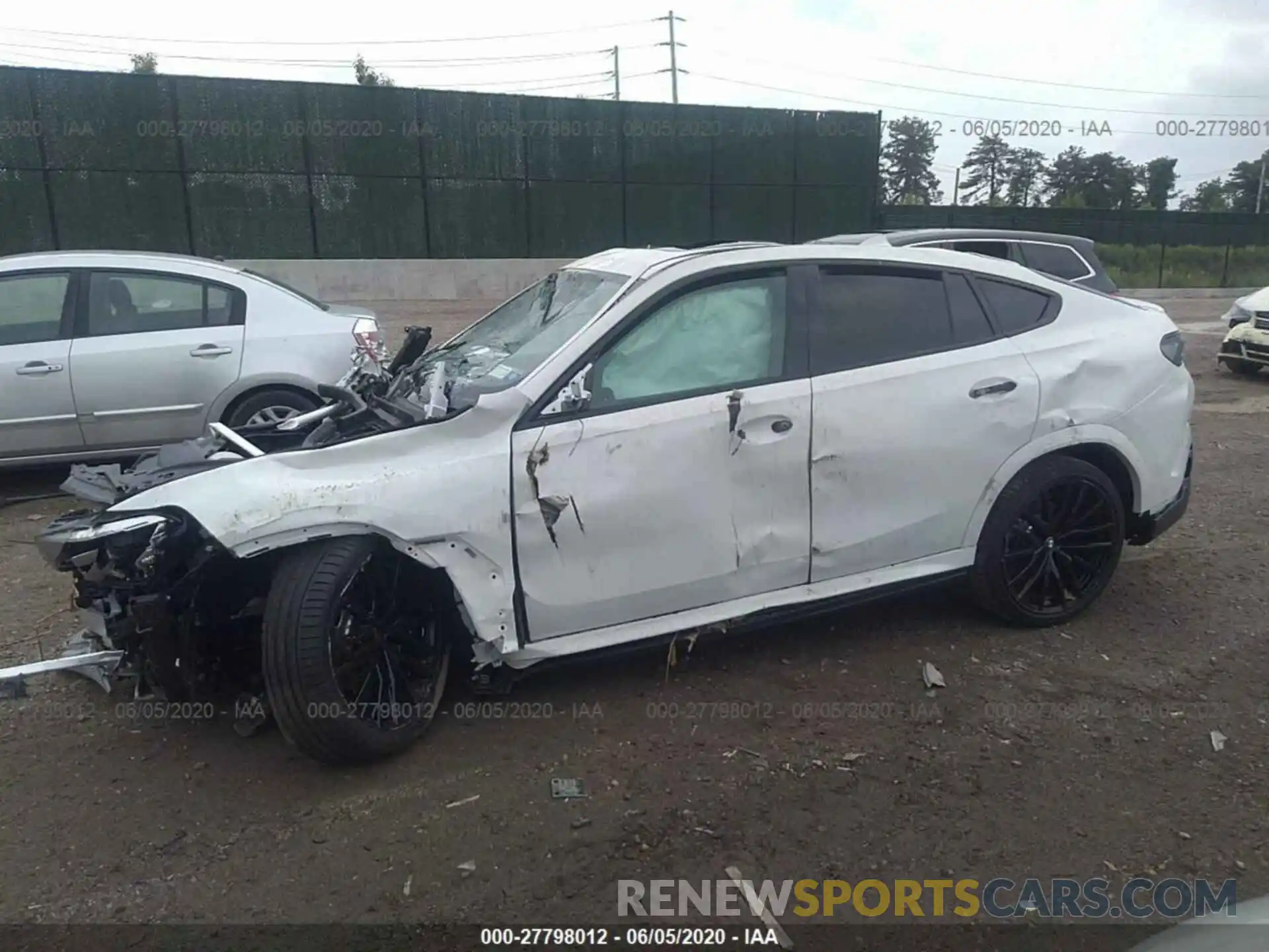 7 Photograph of a damaged car 5UXCY6C07L9C02341 BMW X6 2020