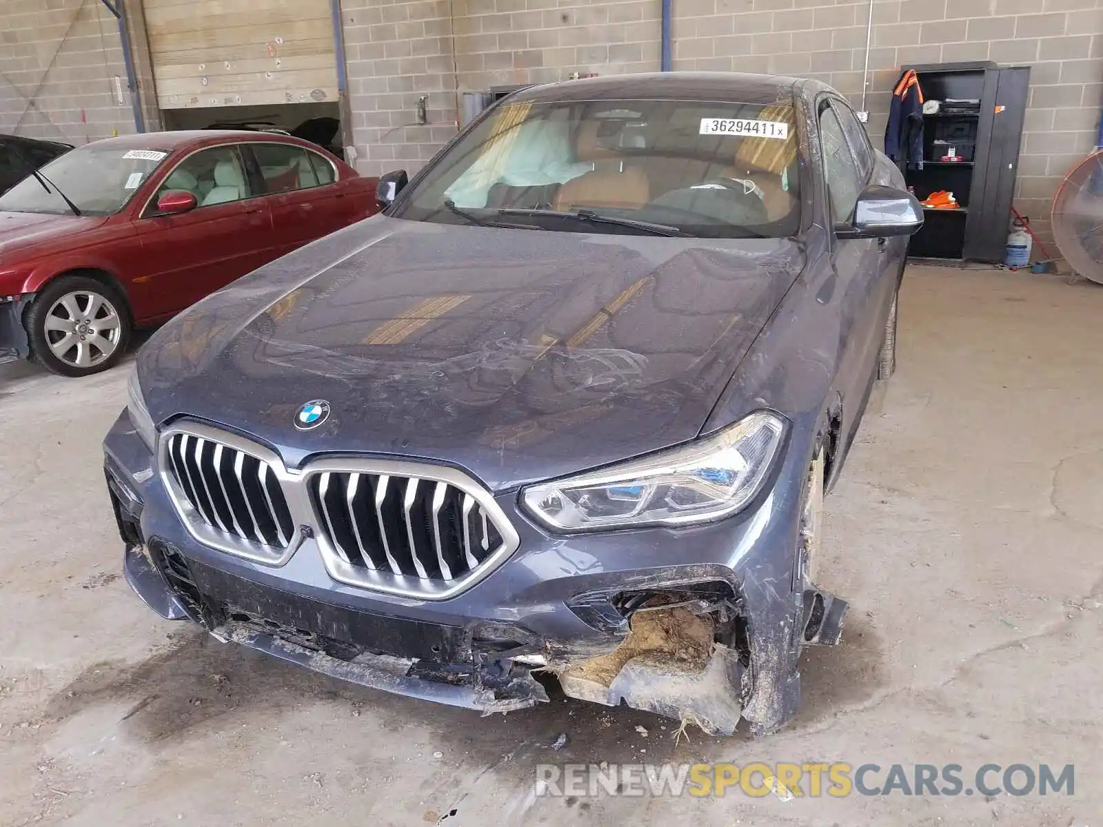 2 Photograph of a damaged car 5UXCY6C07L9D68858 BMW X6 2020