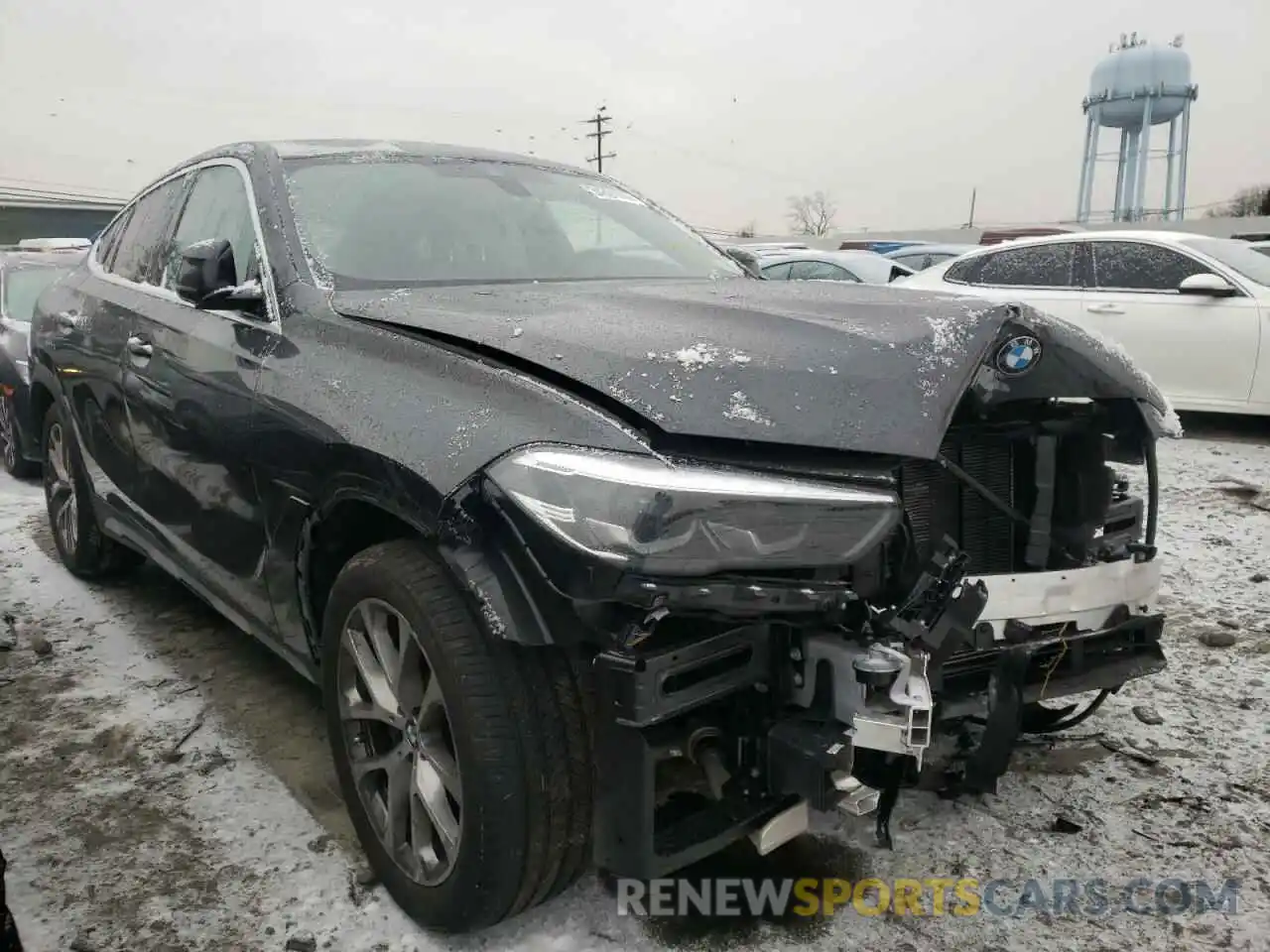 1 Photograph of a damaged car 5UXCY6C09L9D02134 BMW X6 2020