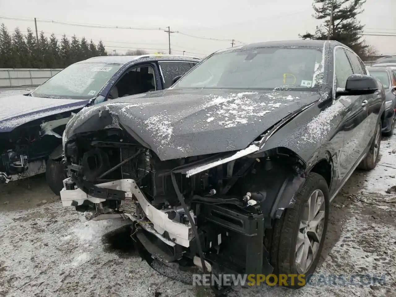 2 Photograph of a damaged car 5UXCY6C09L9D02134 BMW X6 2020