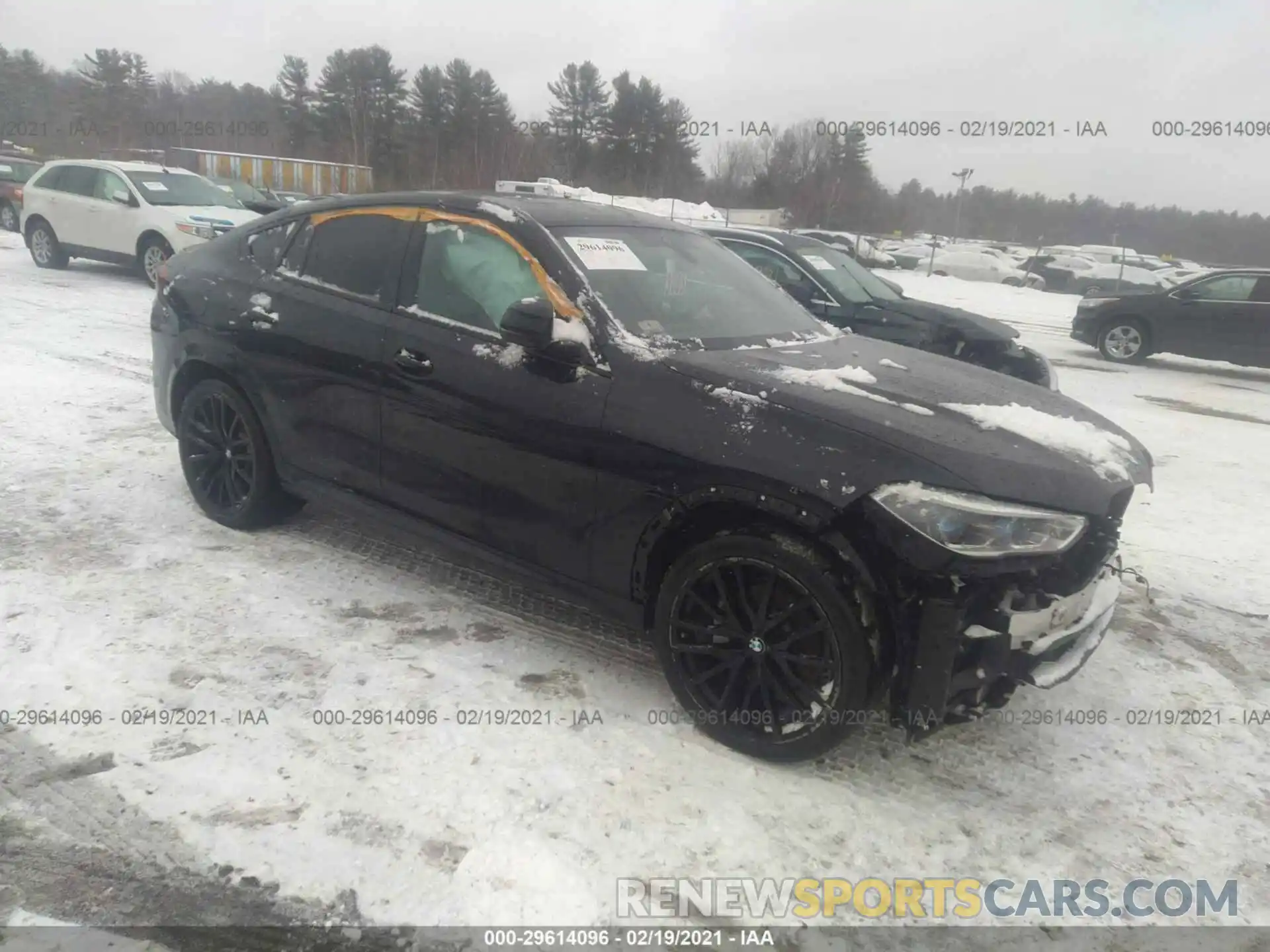 1 Photograph of a damaged car 5UXCY6C0XL9B58612 BMW X6 2020