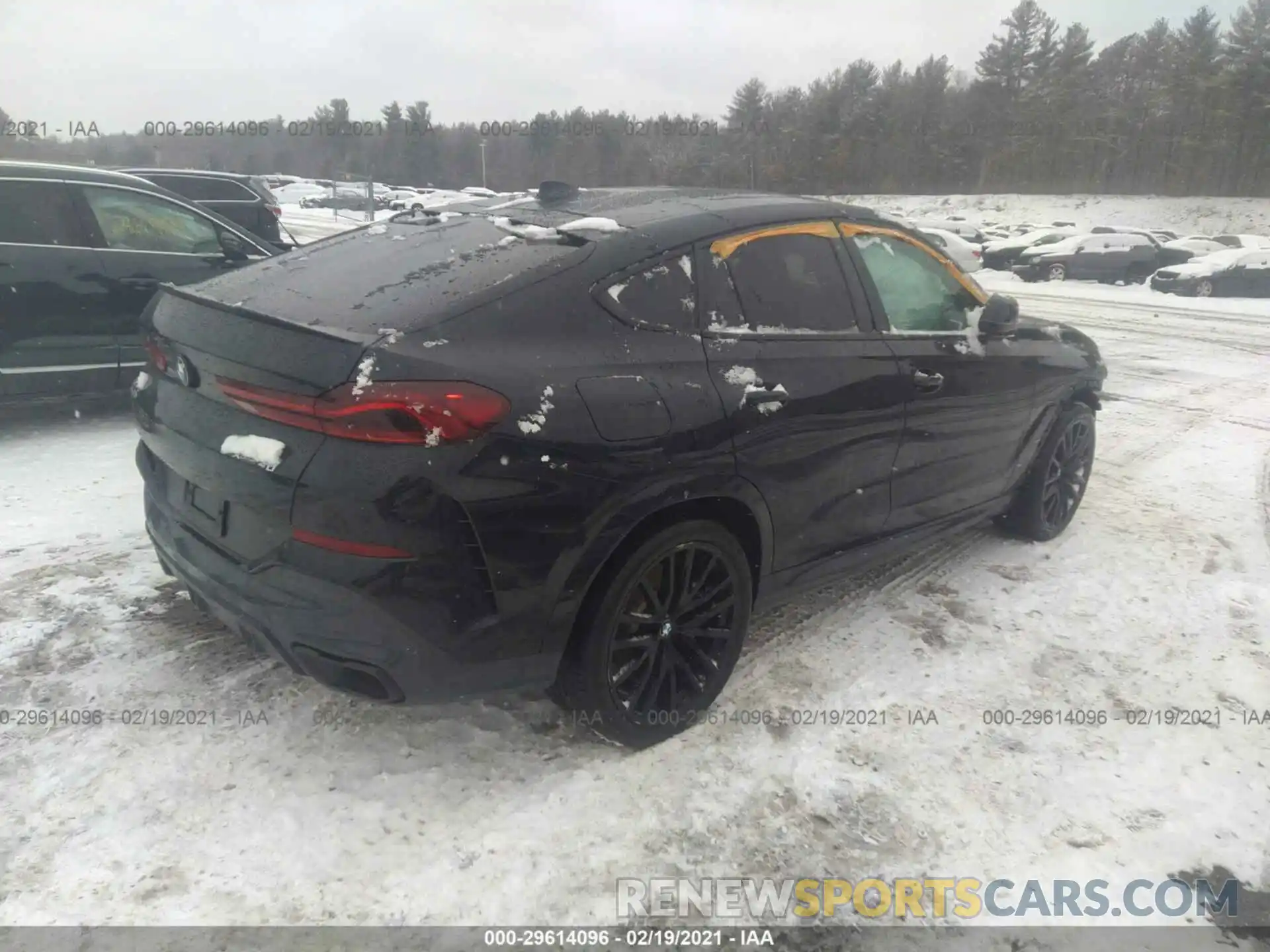 4 Photograph of a damaged car 5UXCY6C0XL9B58612 BMW X6 2020