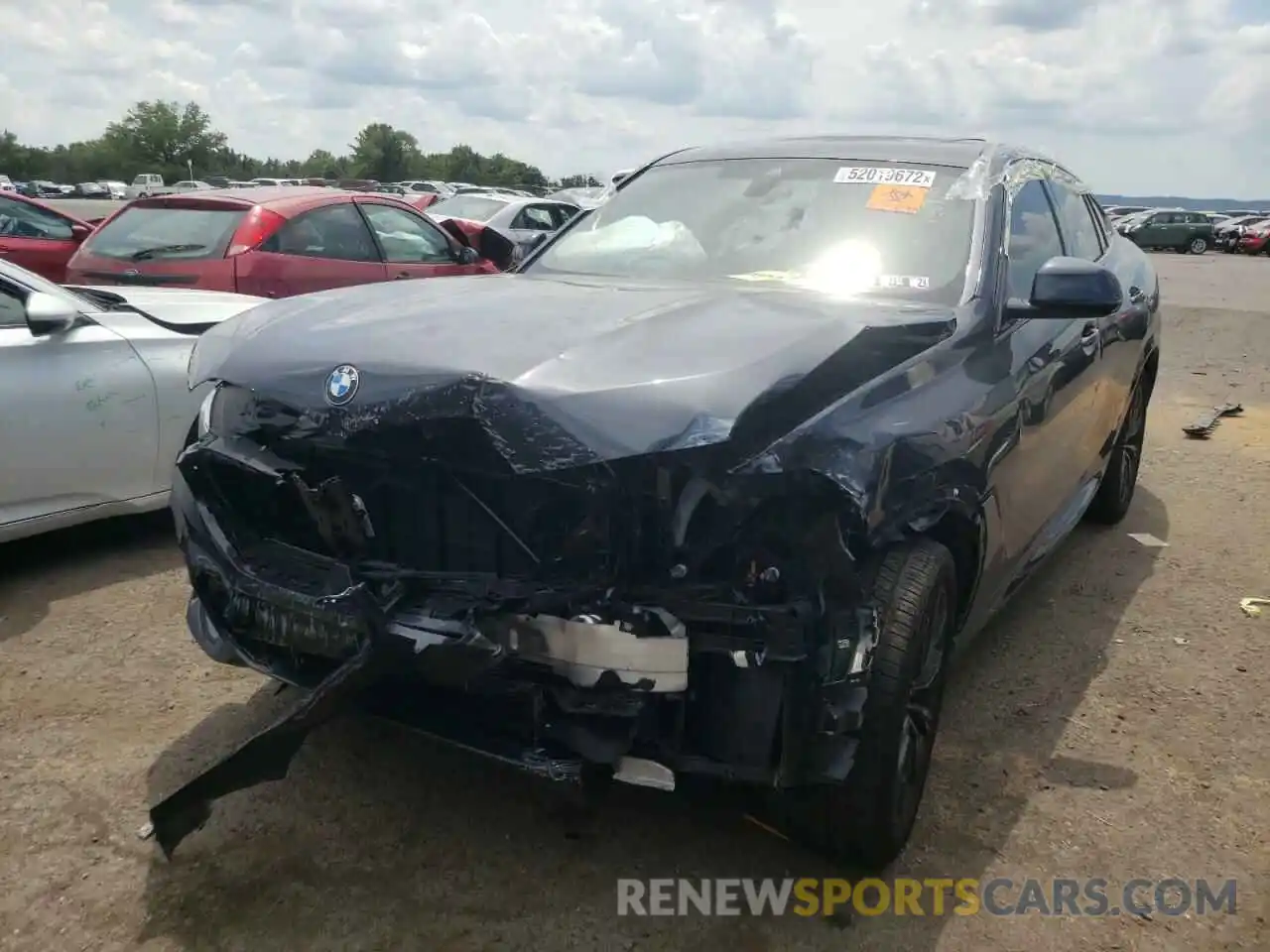 2 Photograph of a damaged car 5UXCY6C0XL9C83027 BMW X6 2020