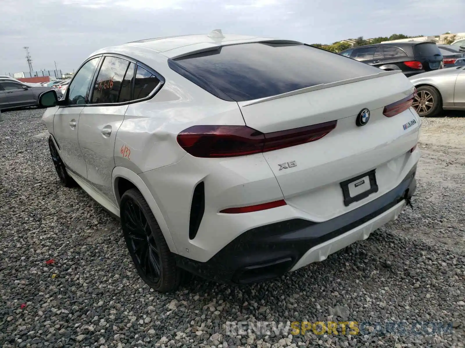 3 Фотография поврежденного автомобиля 5UXCY8C01L9B51091 BMW X6 2020