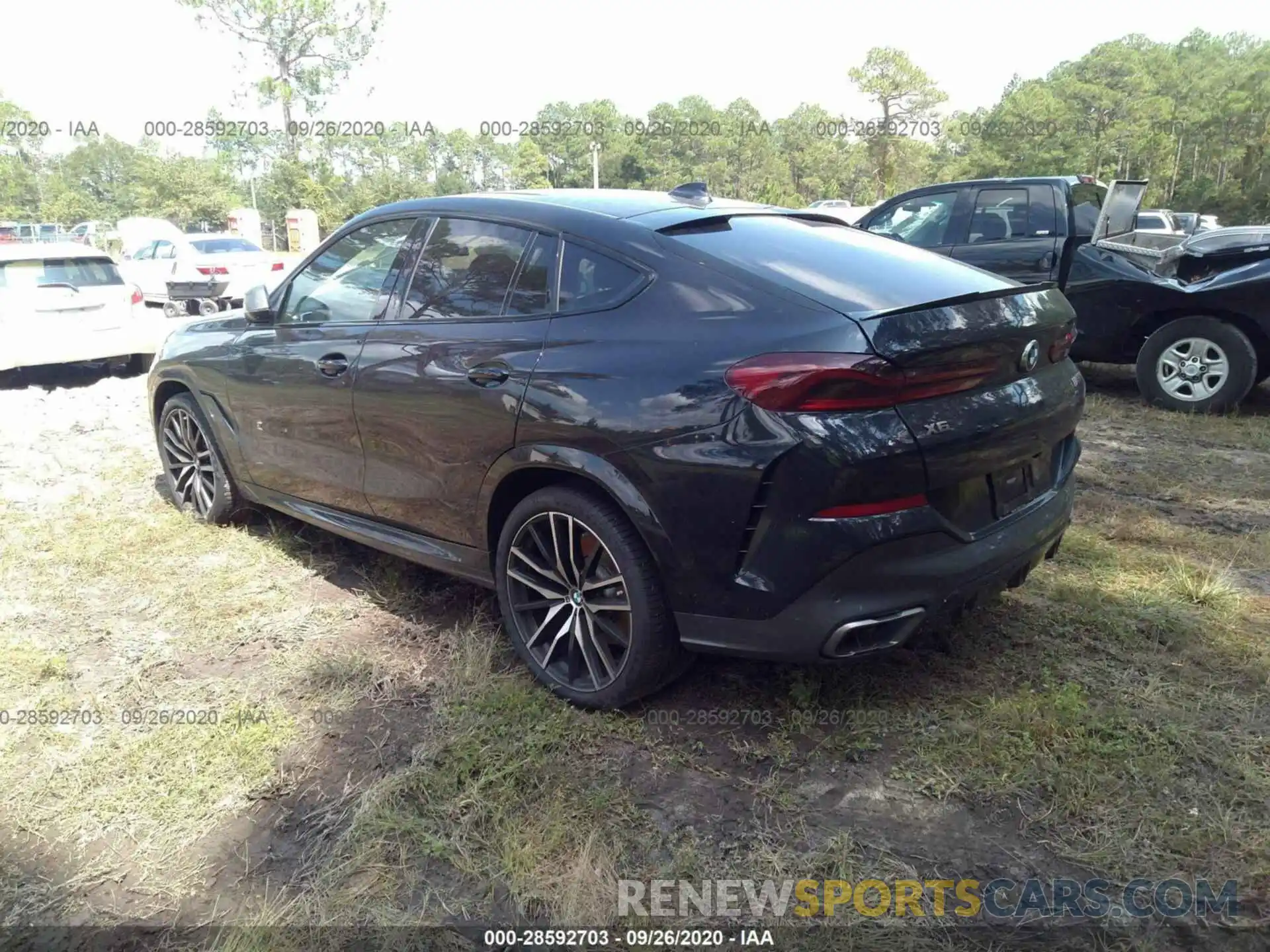 3 Photograph of a damaged car 5UXCY8C02L9B58583 BMW X6 2020