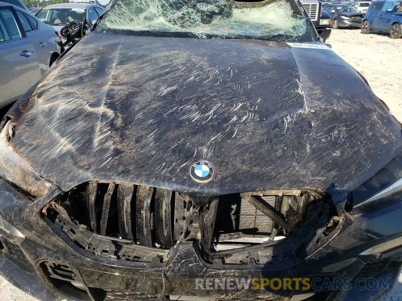 7 Photograph of a damaged car 5UXCY8C02LLE40483 BMW X6 2020