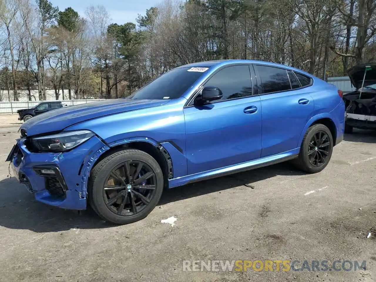 1 Photograph of a damaged car 5UXCY8C03L9B25950 BMW X6 2020