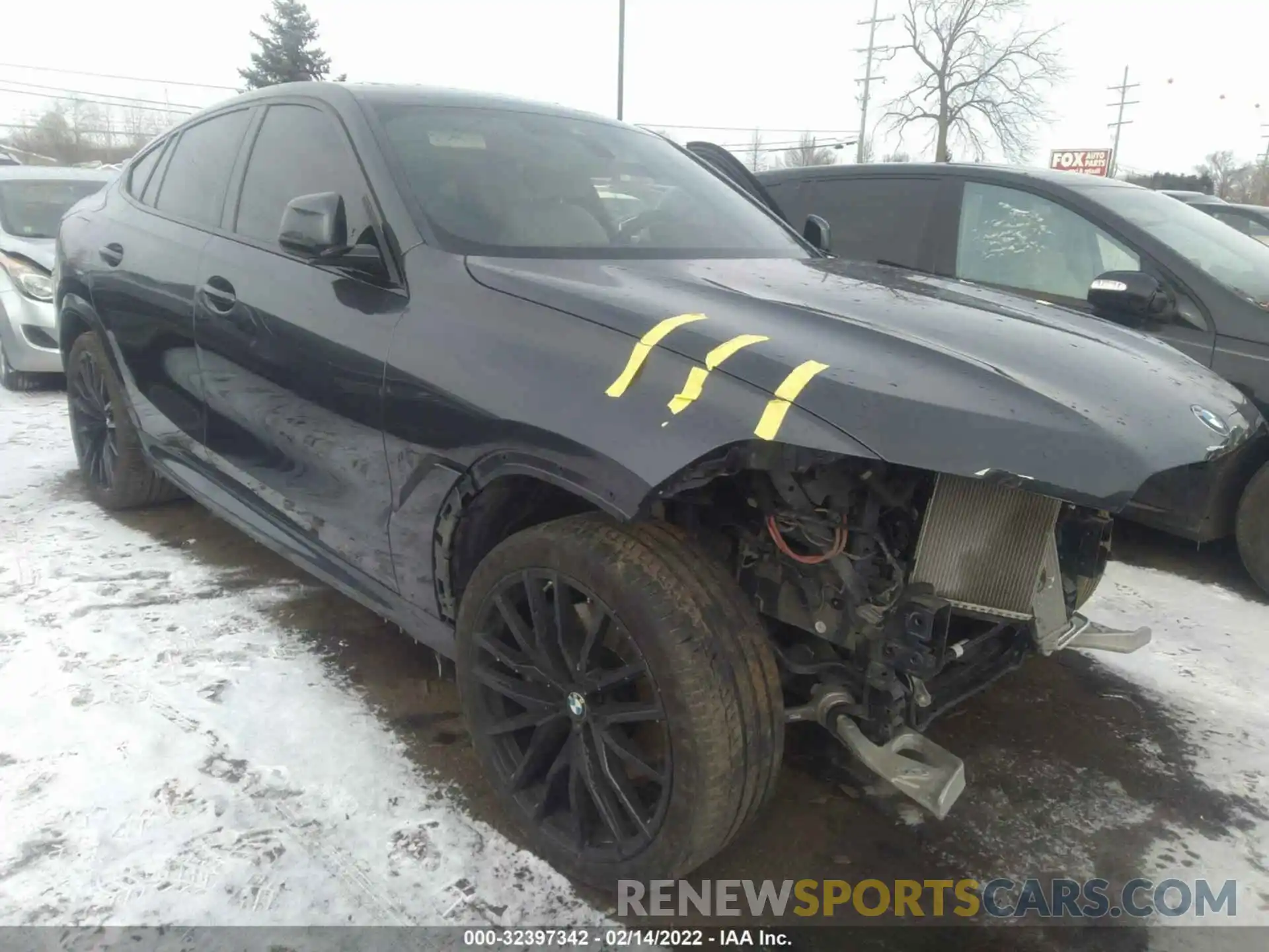 1 Фотография поврежденного автомобиля 5UXCY8C03L9D17899 BMW X6 2020