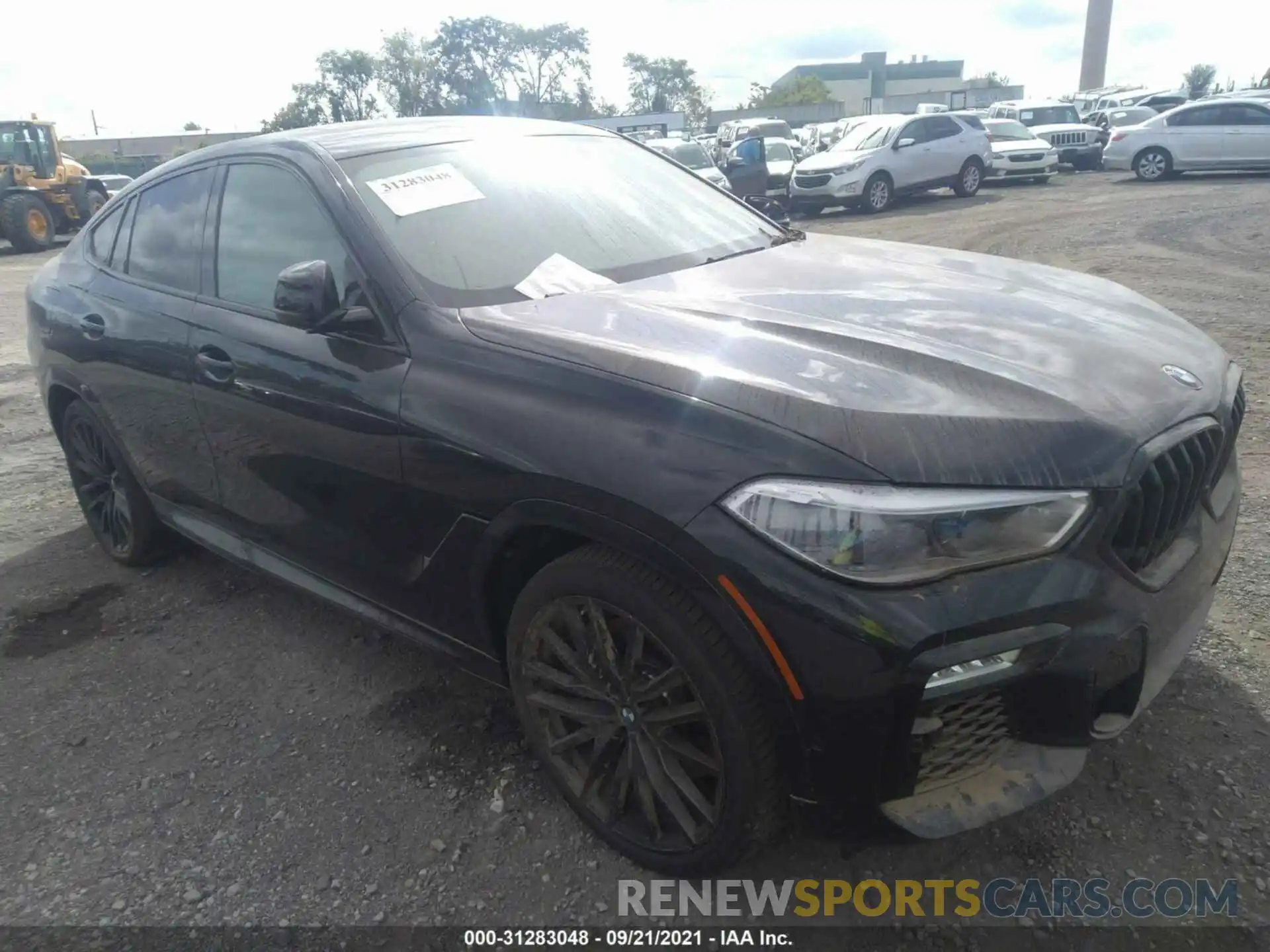 1 Photograph of a damaged car 5UXCY8C05L9B30423 BMW X6 2020