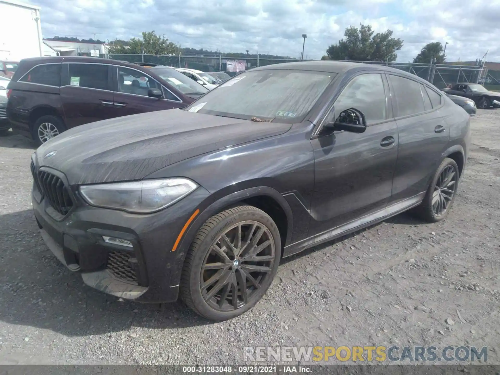 2 Photograph of a damaged car 5UXCY8C05L9B30423 BMW X6 2020