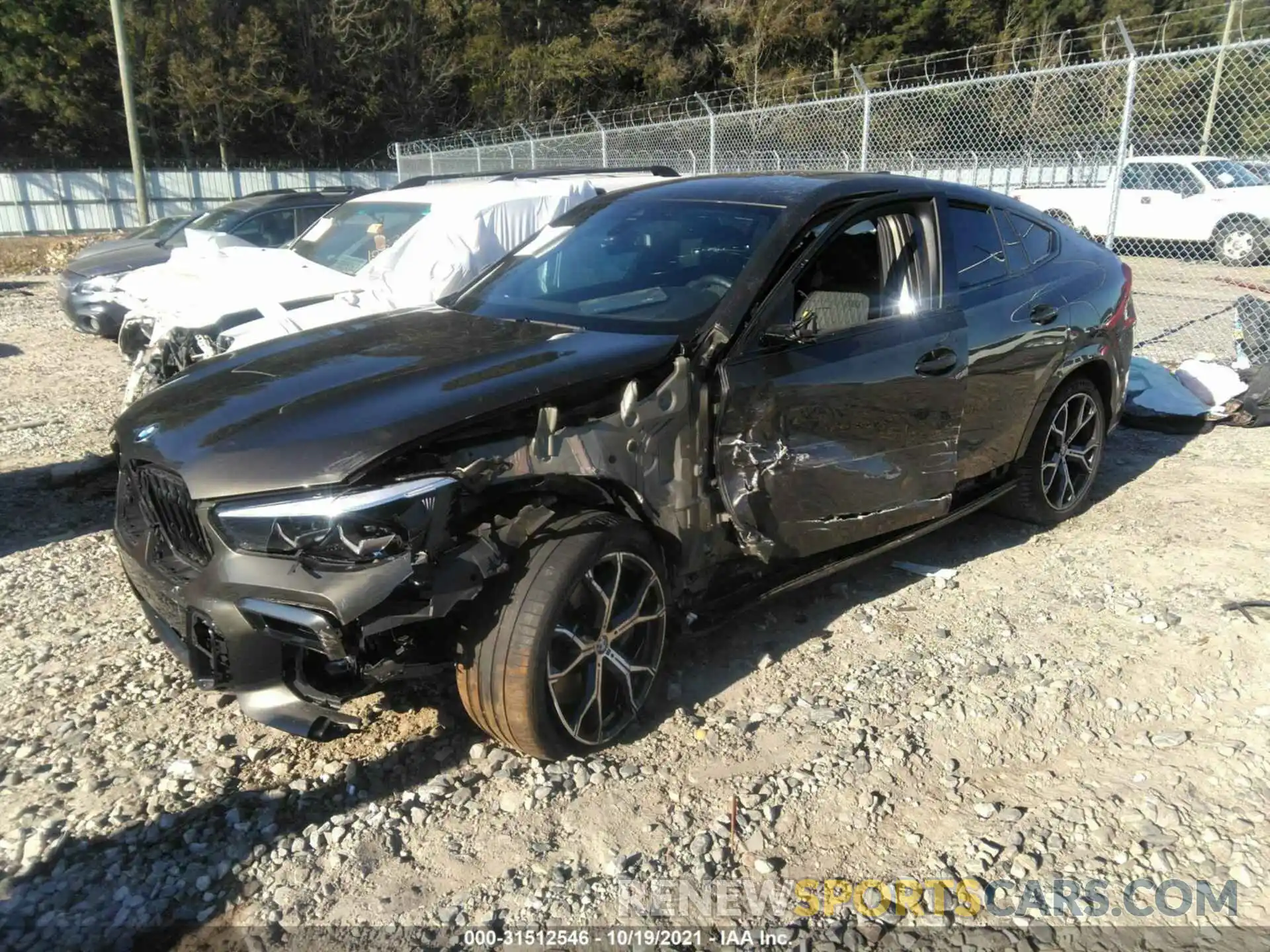 2 Photograph of a damaged car 5UXCY8C05LLE40493 BMW X6 2020