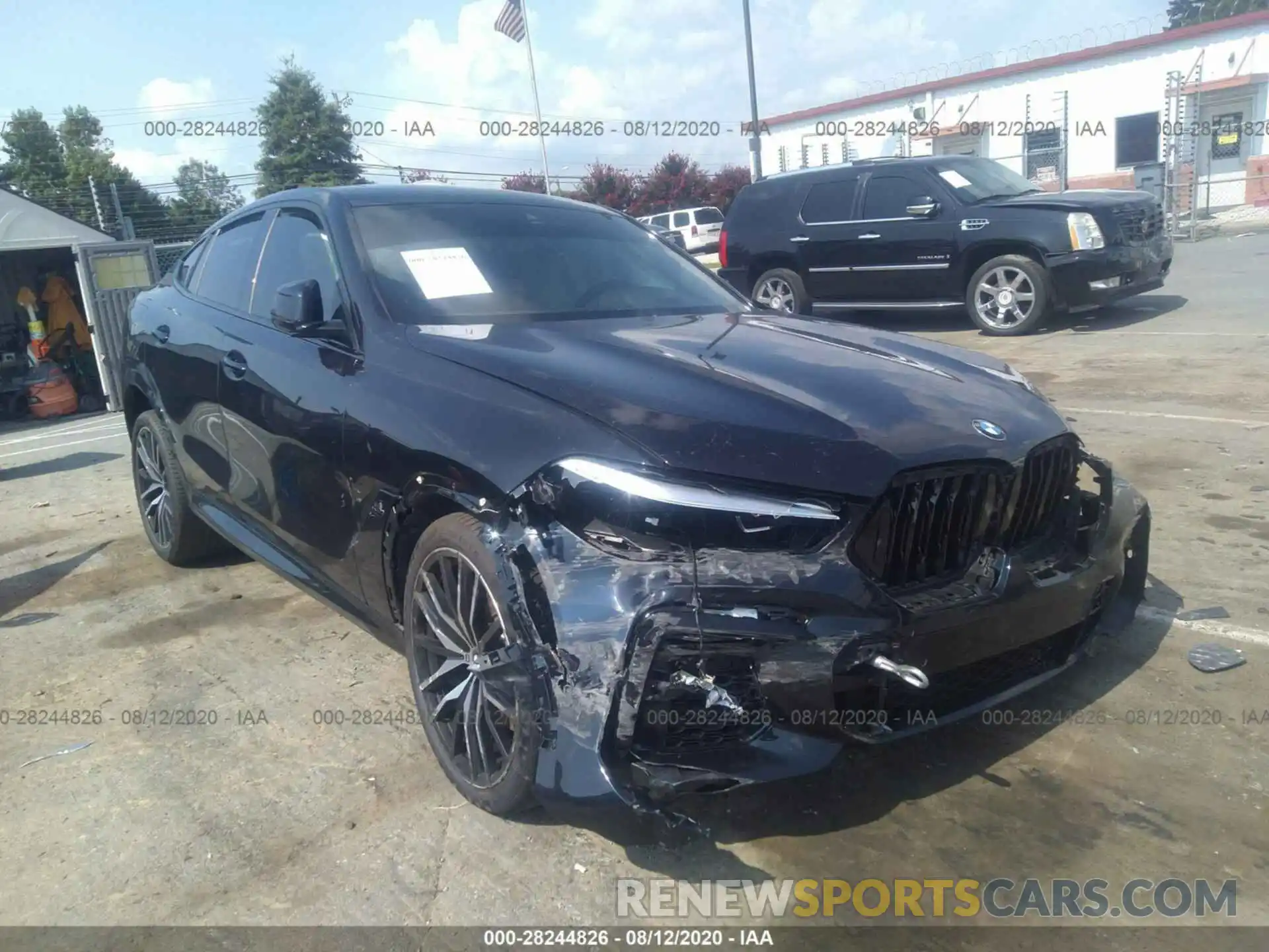 1 Фотография поврежденного автомобиля 5UXCY8C06L9C33060 BMW X6 2020