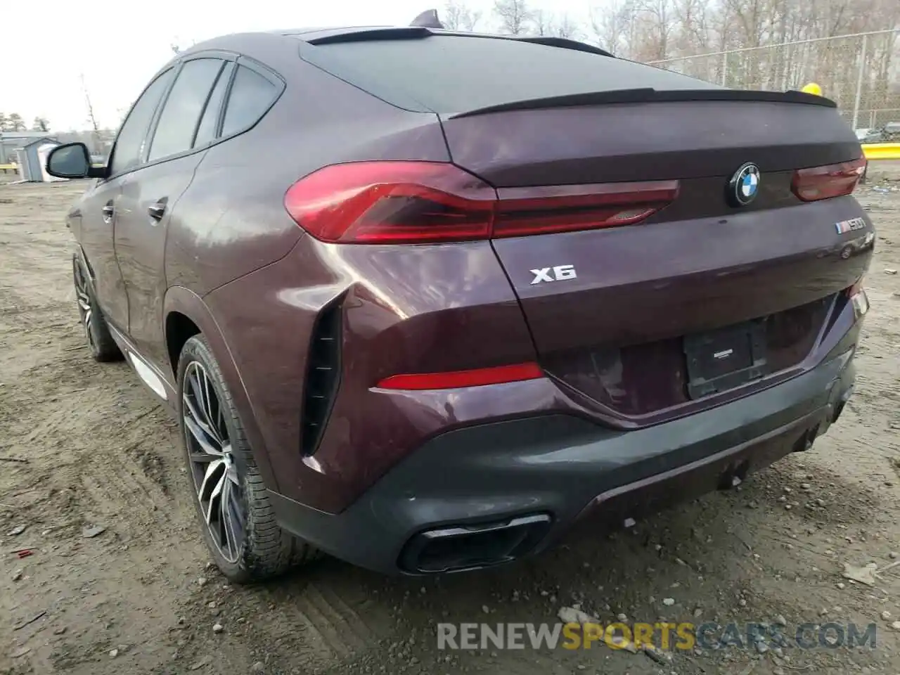 3 Photograph of a damaged car 5UXCY8C07L9D69293 BMW X6 2020