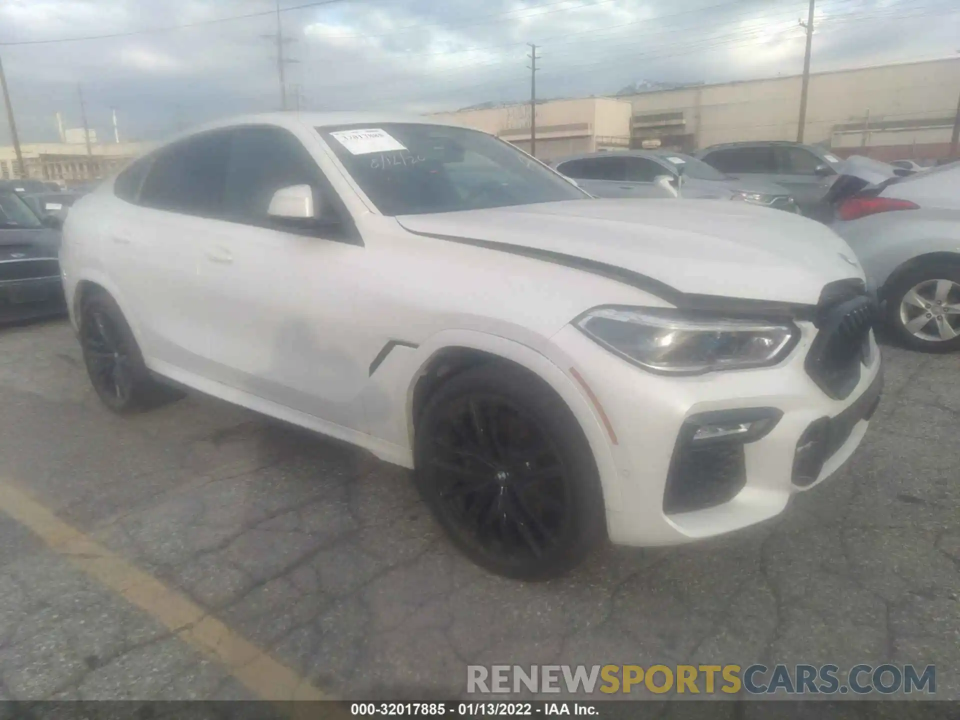 1 Photograph of a damaged car 5UXCY8C0XL9B57052 BMW X6 2020