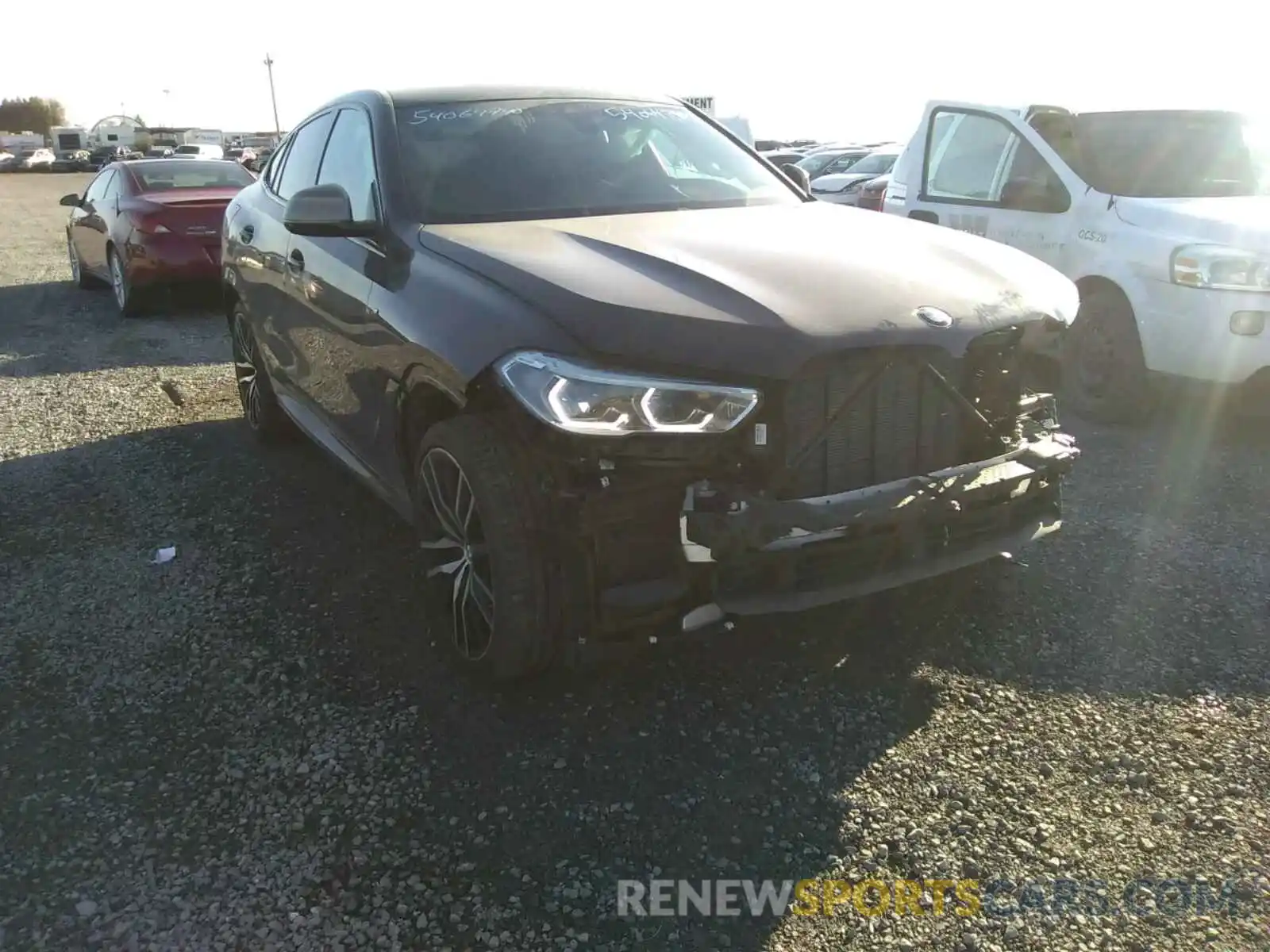 1 Фотография поврежденного автомобиля 5UXCY8C0XL9B79407 BMW X6 2020