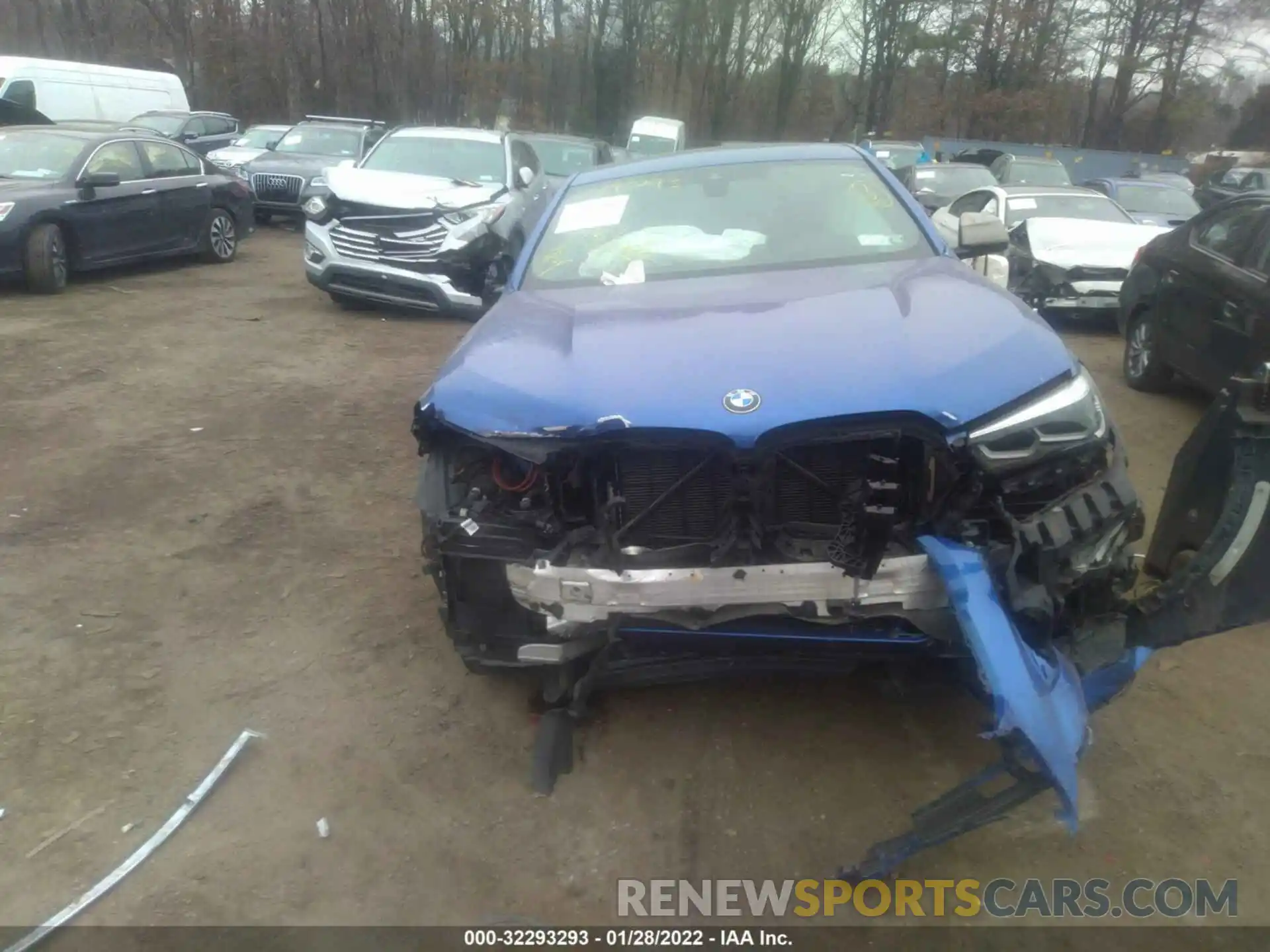 6 Photograph of a damaged car 5UXCY8C0XLLE40439 BMW X6 2020