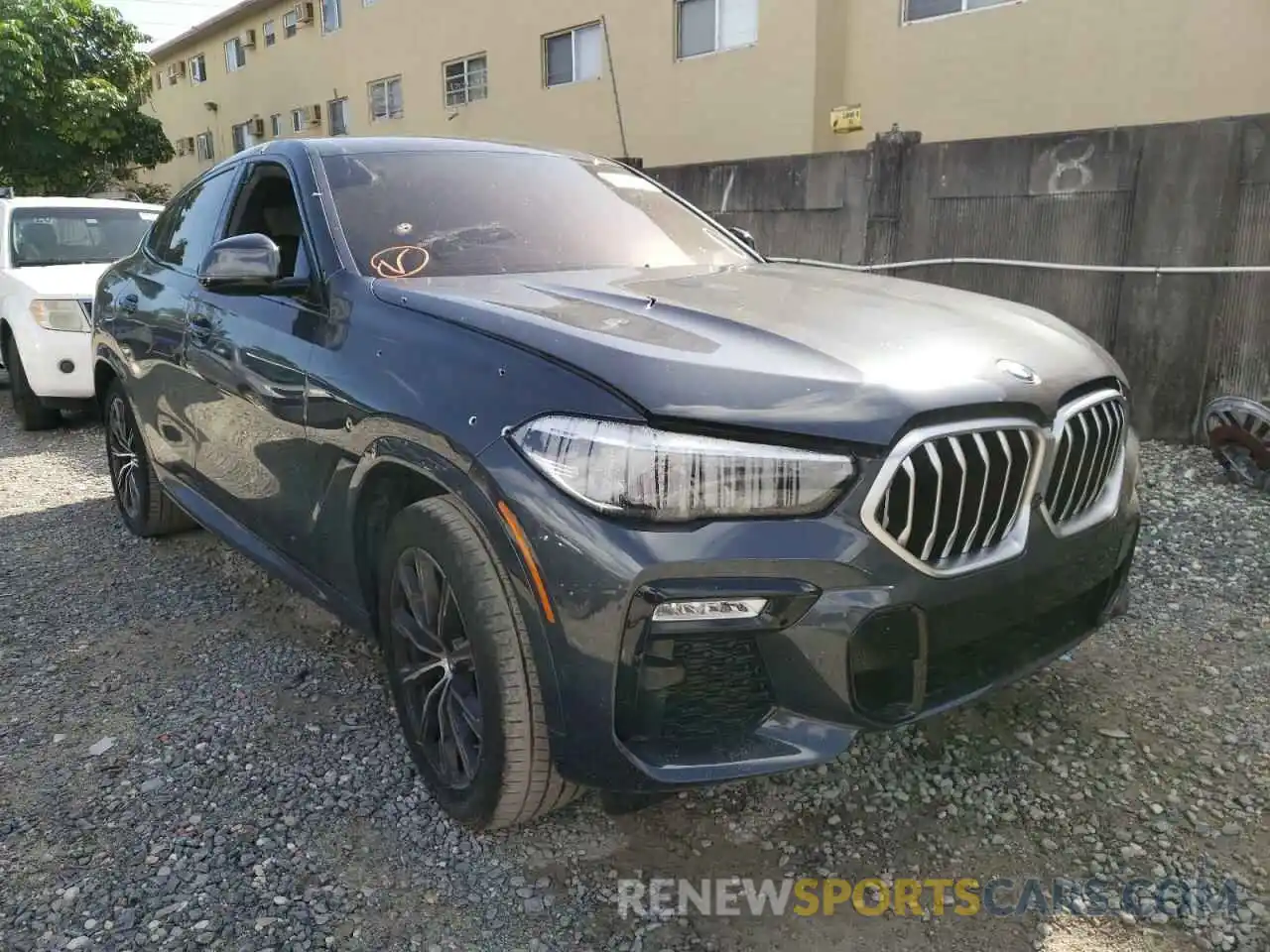 1 Фотография поврежденного автомобиля 5UXCY4C05M9G75239 BMW X6 2021