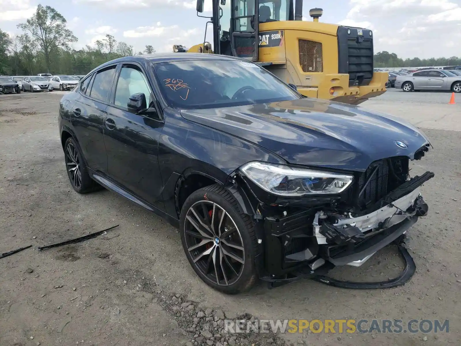 1 Photograph of a damaged car 5UXCY4C06M9F94864 BMW X6 2021