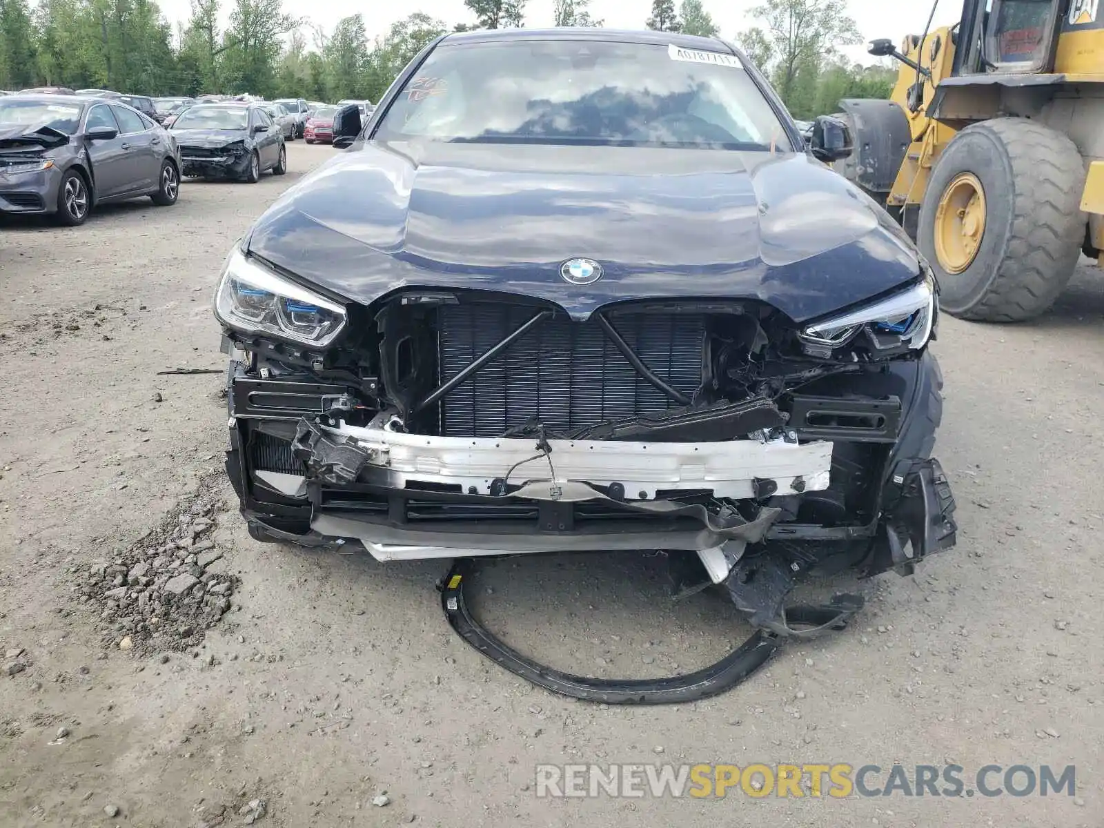 9 Photograph of a damaged car 5UXCY4C06M9F94864 BMW X6 2021