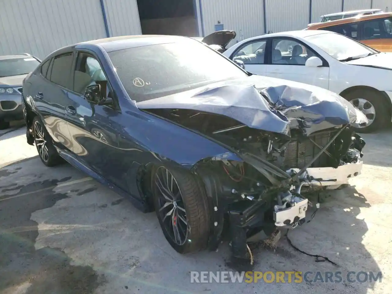 1 Photograph of a damaged car 5UXCY4C09M9E28905 BMW X6 2021