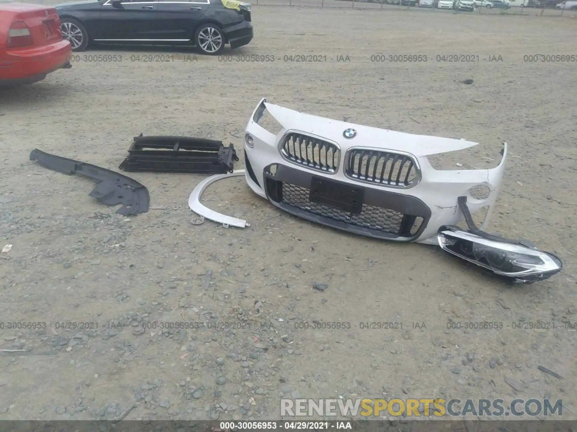 12 Photograph of a damaged car 5UXCY6C01M9F36205 BMW X6 2021