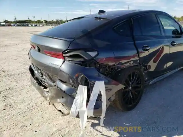 9 Photograph of a damaged car 5UXCY6C01M9F63629 BMW X6 2021