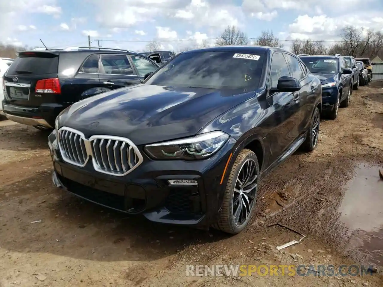 2 Photograph of a damaged car 5UXCY6C02M9G23563 BMW X6 2021