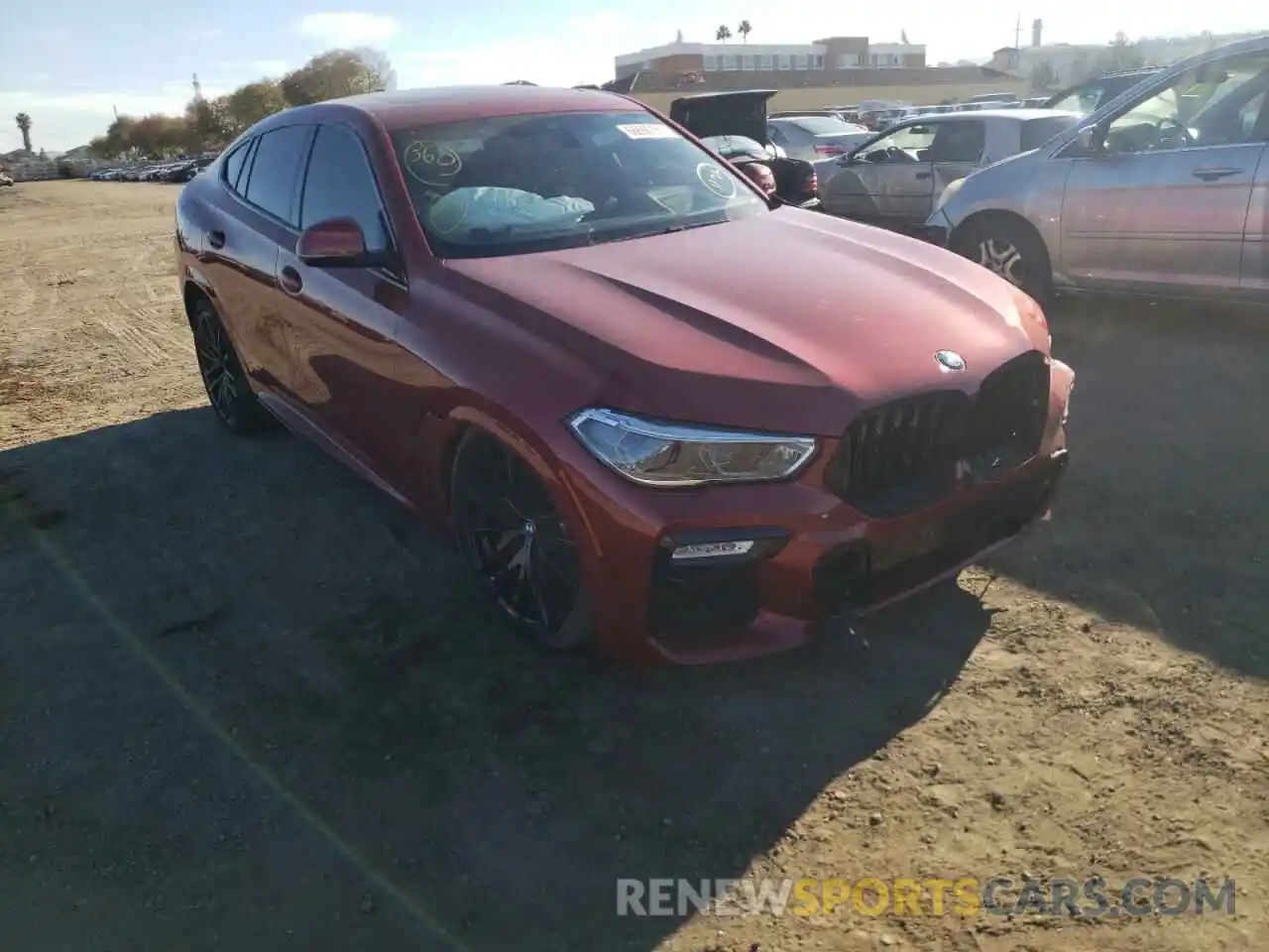 1 Фотография поврежденного автомобиля 5UXCY6C03M9H13806 BMW X6 2021