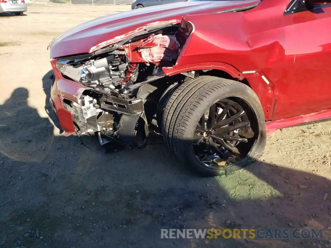 9 Photograph of a damaged car 5UXCY6C03M9H13806 BMW X6 2021