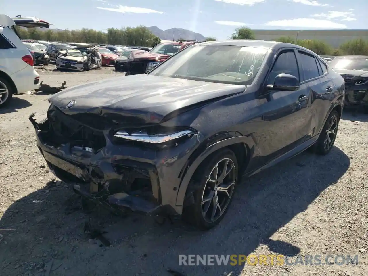 2 Фотография поврежденного автомобиля 5UXCY6C05M9G27087 BMW X6 2021