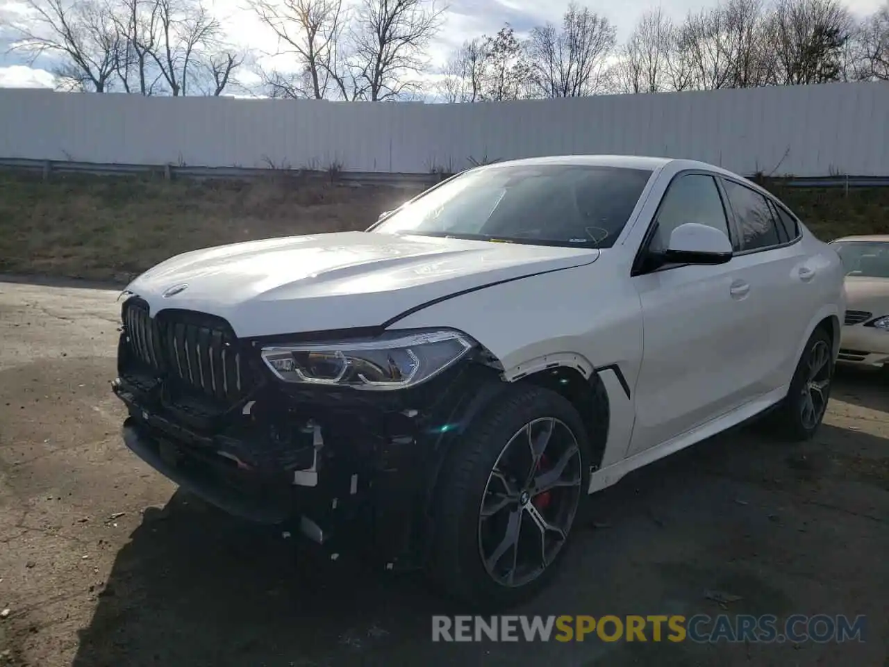 2 Фотография поврежденного автомобиля 5UXCY6C05M9G68416 BMW X6 2021