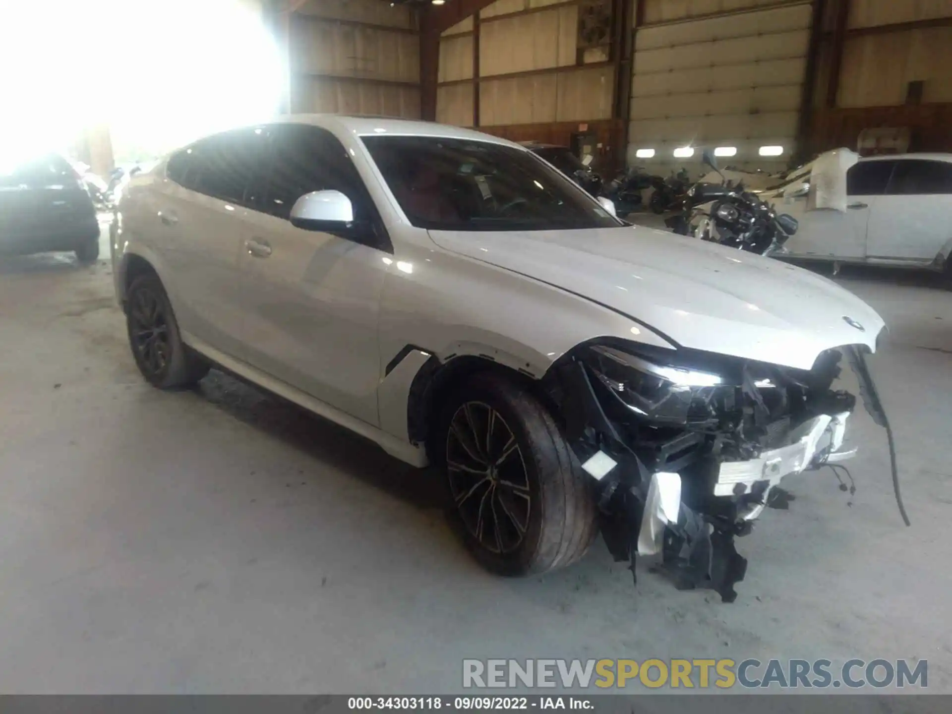 1 Фотография поврежденного автомобиля 5UXCY6C09M9D74677 BMW X6 2021