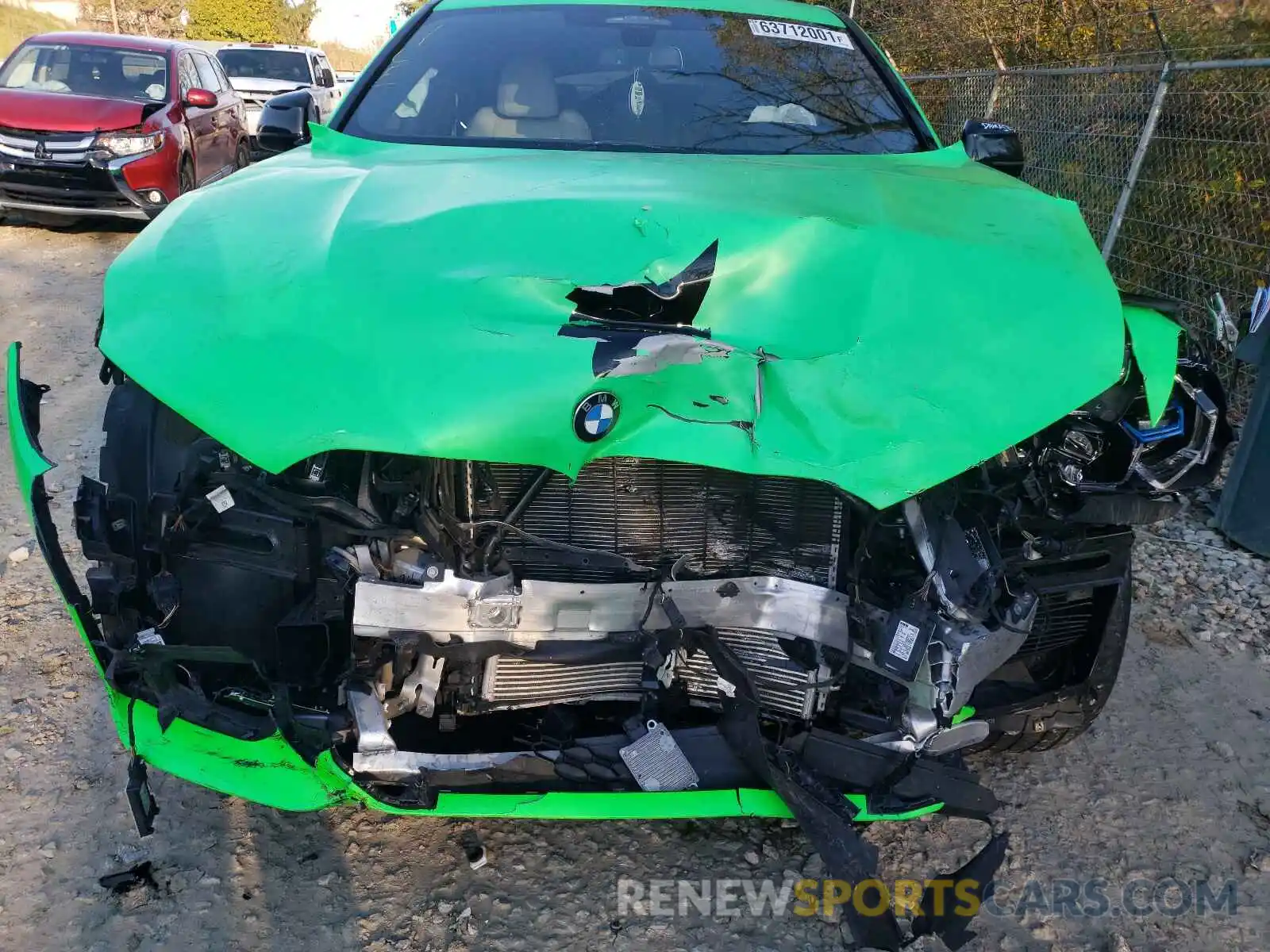 9 Photograph of a damaged car 5UXCY6C09M9D94556 BMW X6 2021